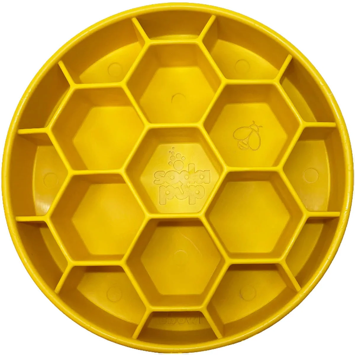 SodaPup Honeycomb eBowl Enrichment Bowl Slow Feeder for Dogs 8in - Image 1