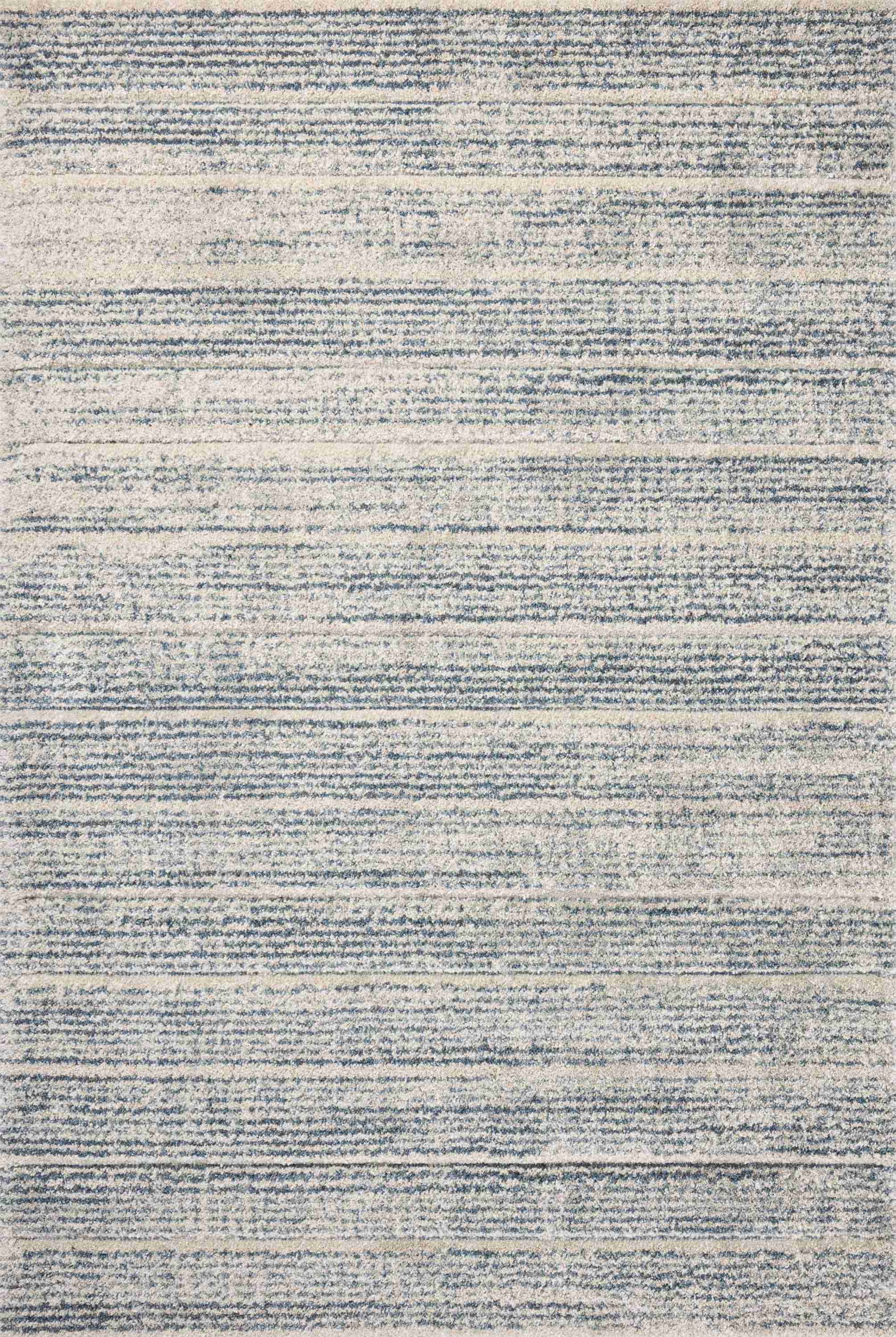 Silas Oatmeal / Blue Rug - Image 1