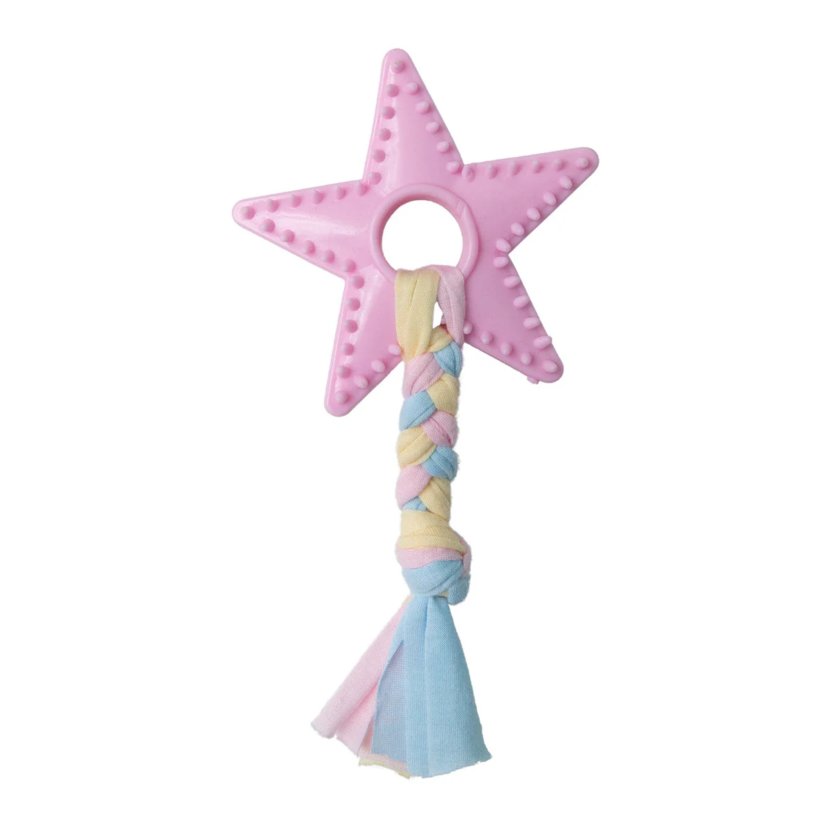 SnugArooz Lil Star Chew - Pink - 7in - Image 1