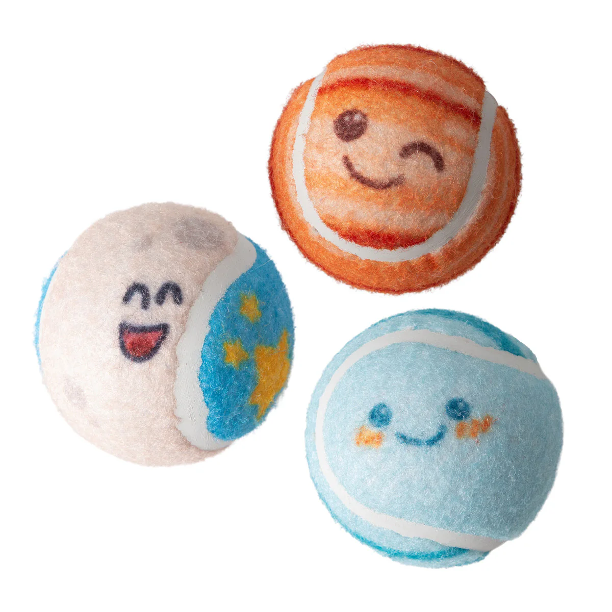 SnugArooz Deep Space 3(pk) Tennis Balls - Image 1