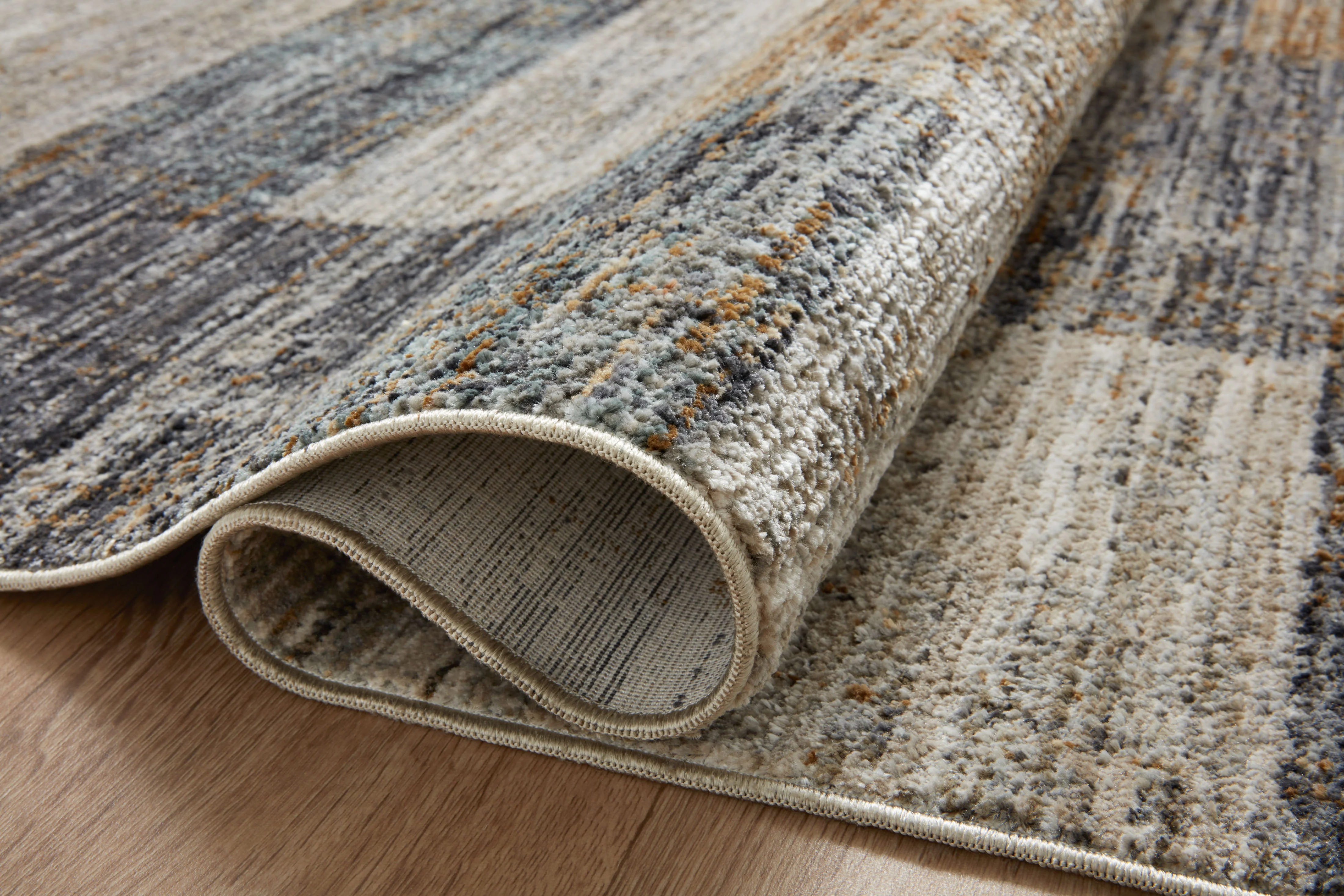 Soho Grey / Gold Rug - Image 3