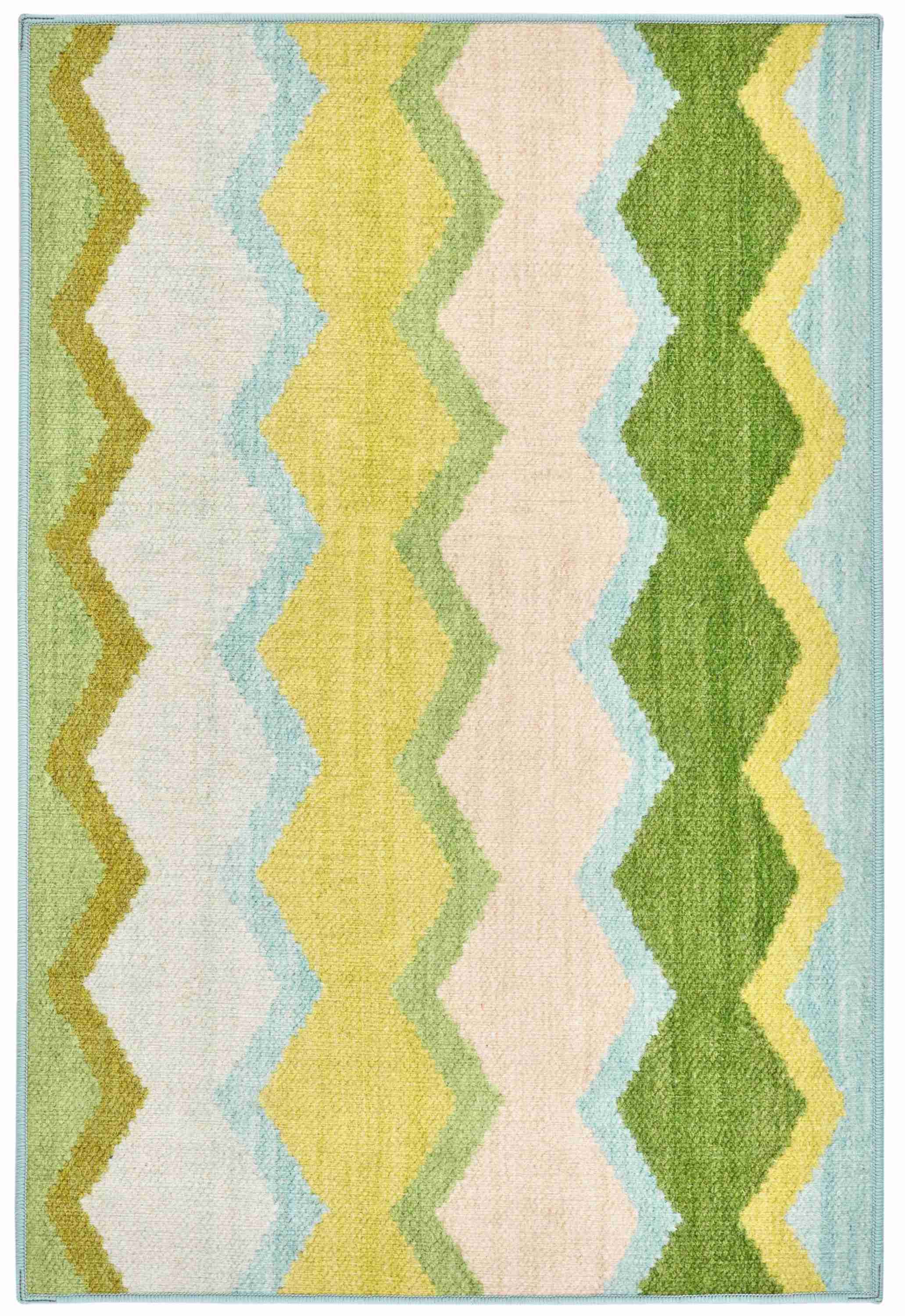 Safety Net Green Machine Washable Rug - Image 1