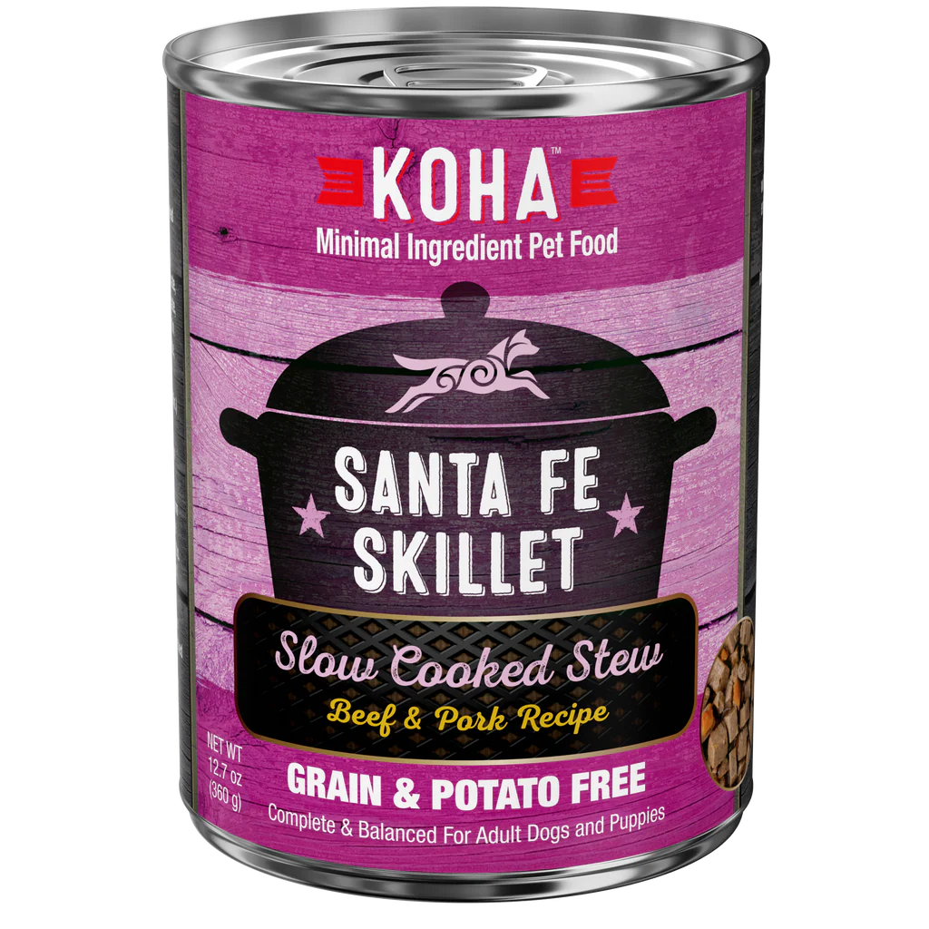 Koha Slow Cooked Stew for Dogs 12.7oz Santa Fe Skillet - Image 1