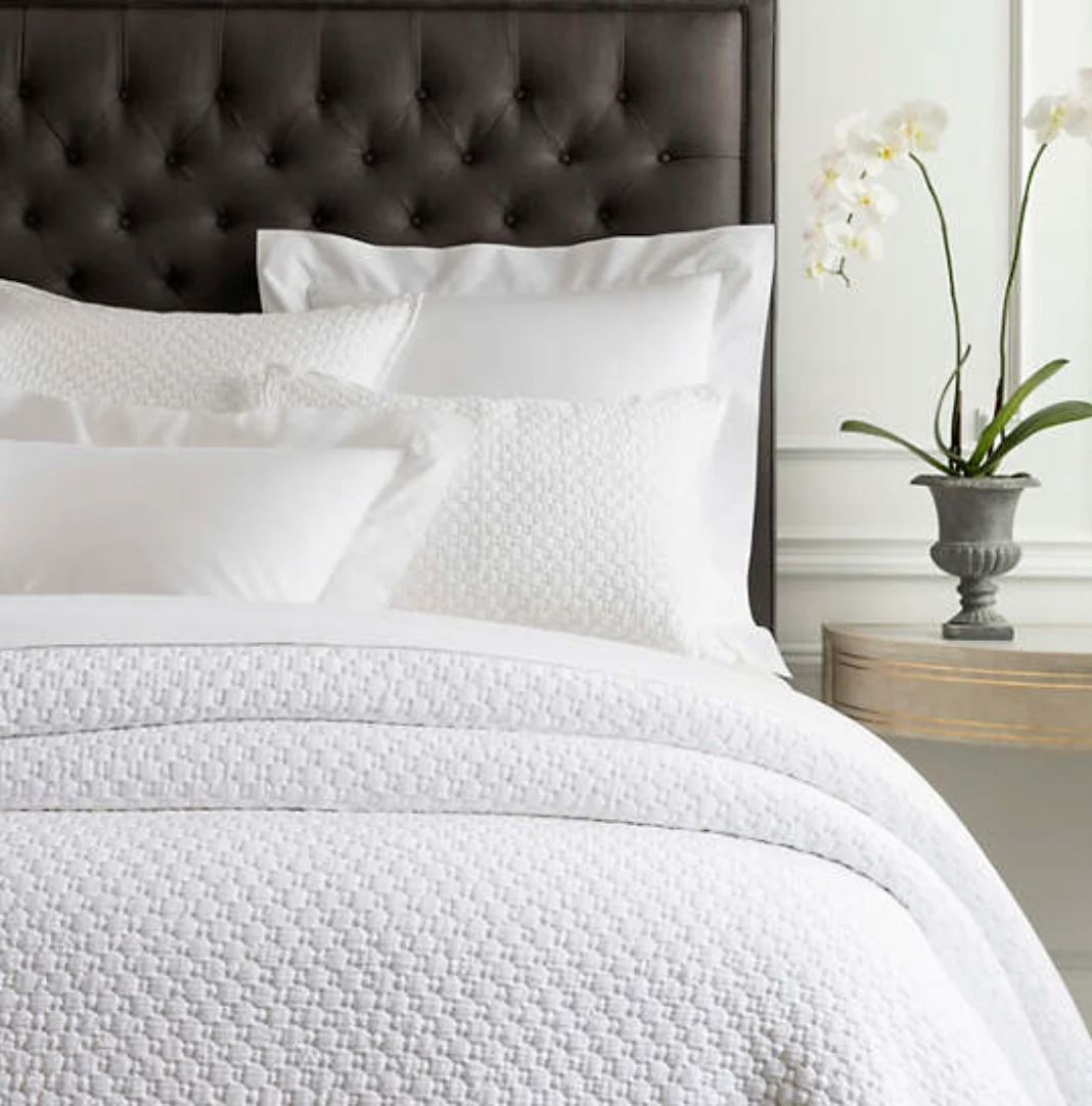 Hallie White Pillow Sham - Image 2