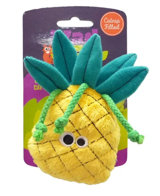 Mad Cat Purrfect Pineapple Catnip Toy - Image 1