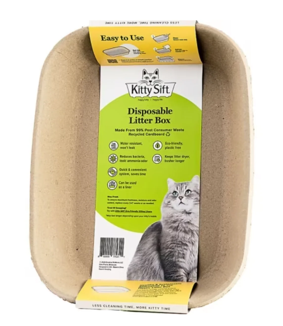 Kitty Sift Large Disposable Litter Box - Image 1