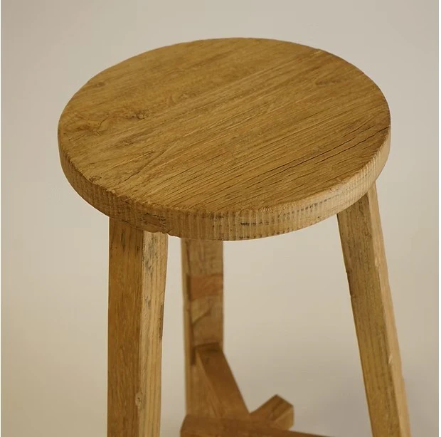 Dobbie Reclaimed Stool - Image 3