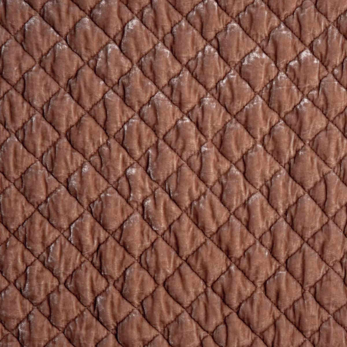 Silk Velvet Quilted Throw Pillow - Image 3