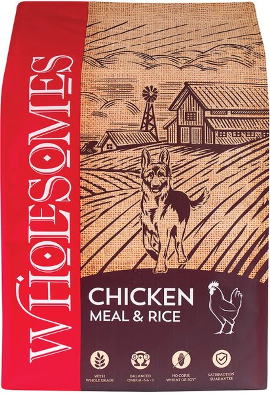 SportMix Wholesomes Chicken & Rice Dog Food 40lb