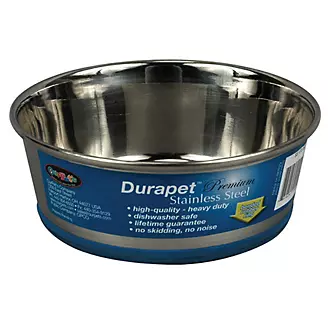 Durapet Stainless Steel Pet Bowl 3qt - Image 1
