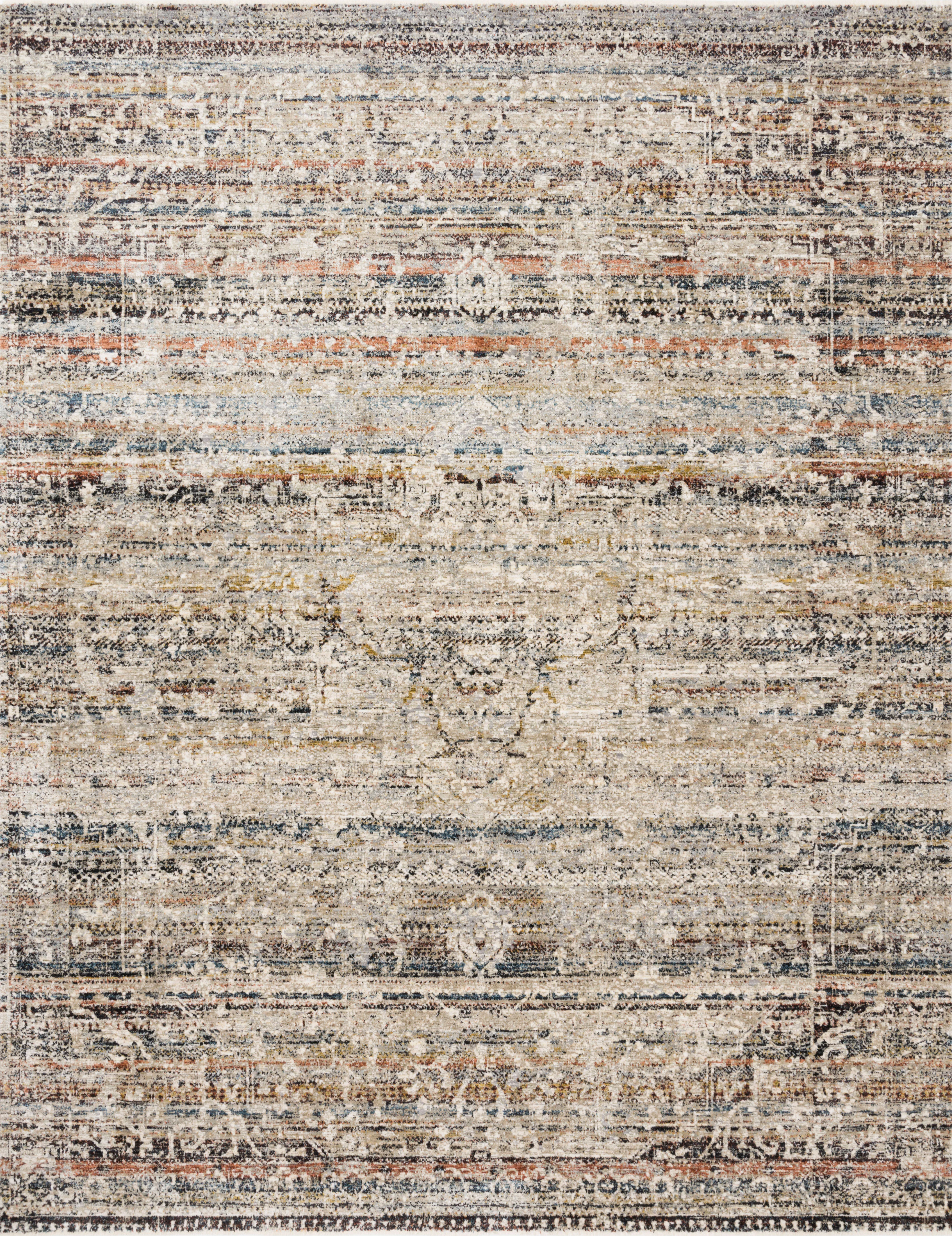 Theia Taupe / Multi Rug - Image 1