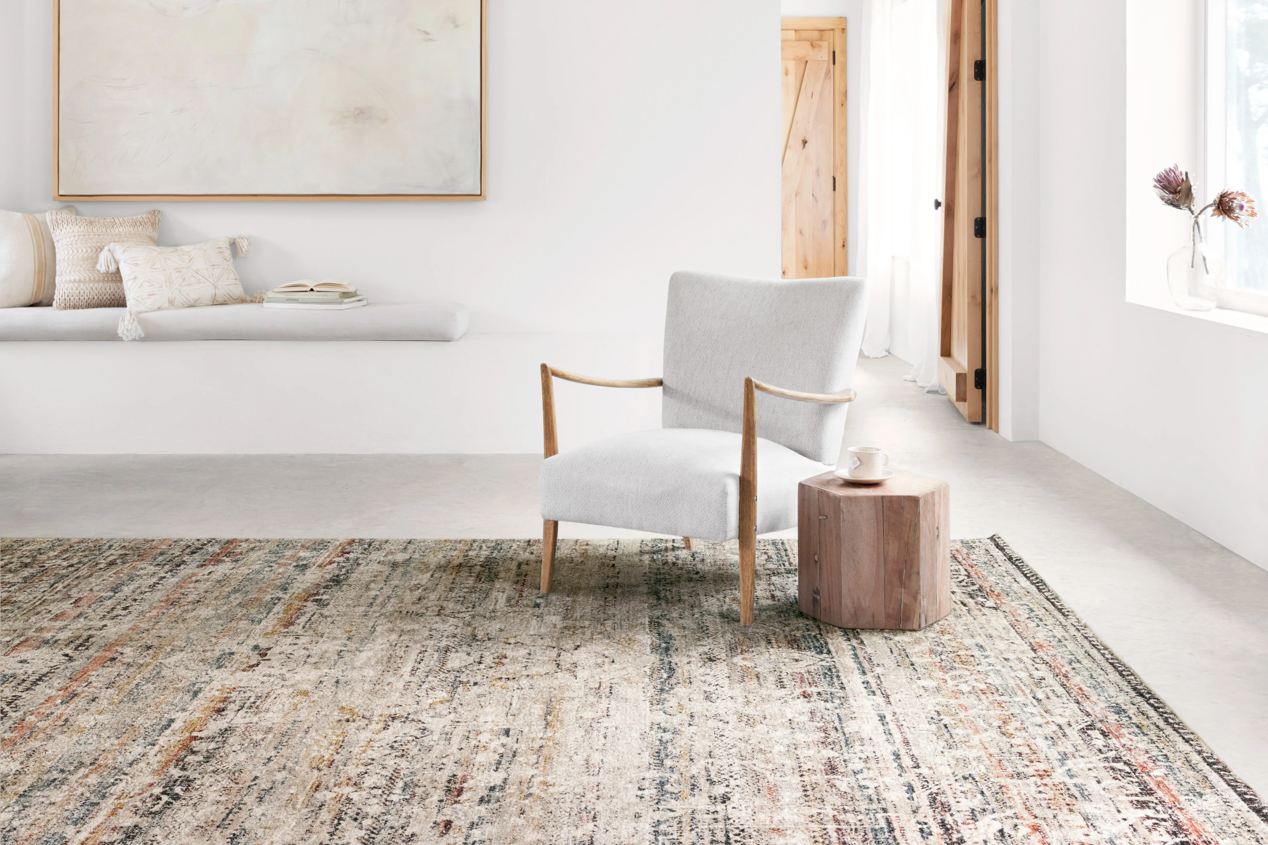 Theia Taupe / Multi Rug - Image 3