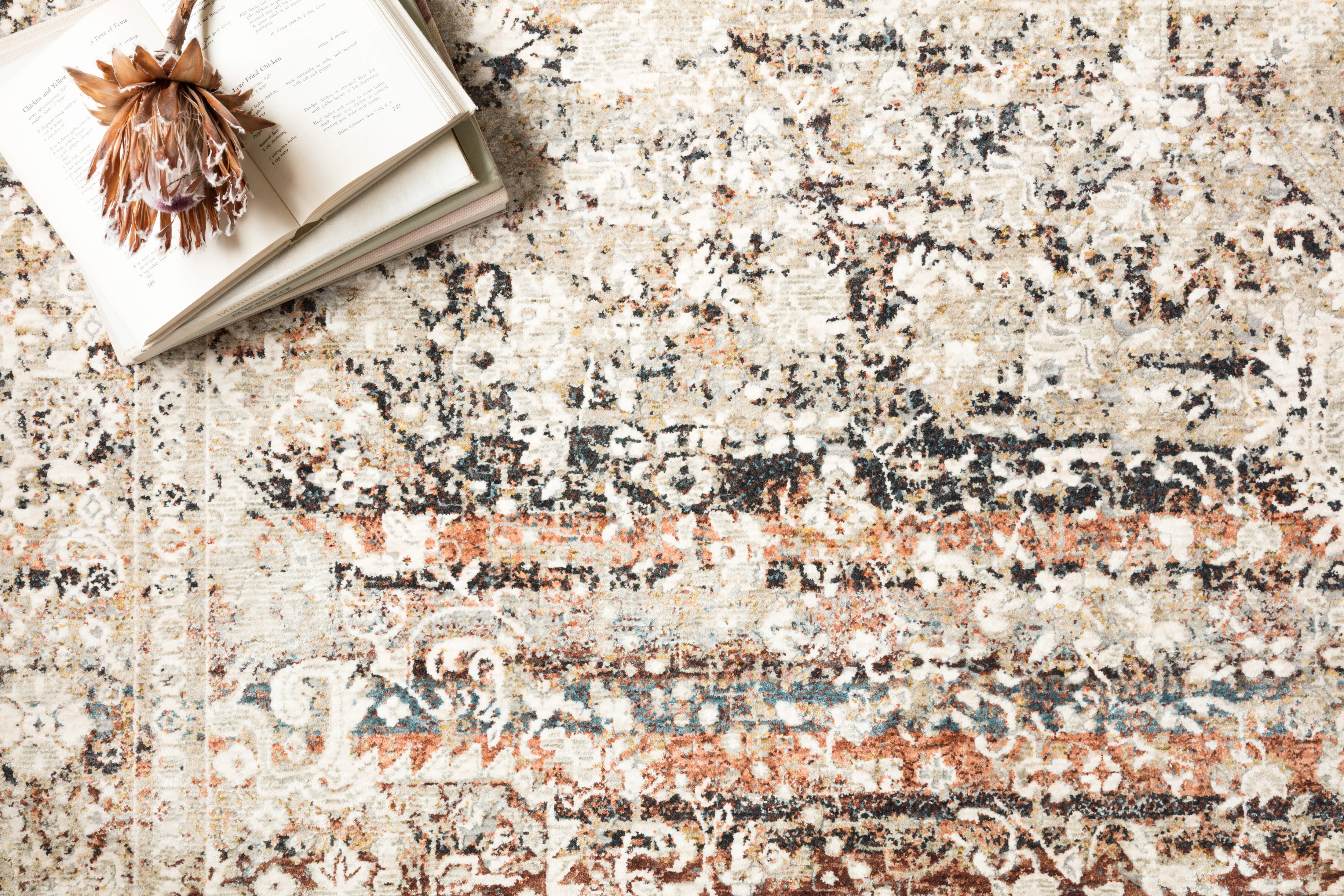 Theia Taupe / Brick Rug - Image 3