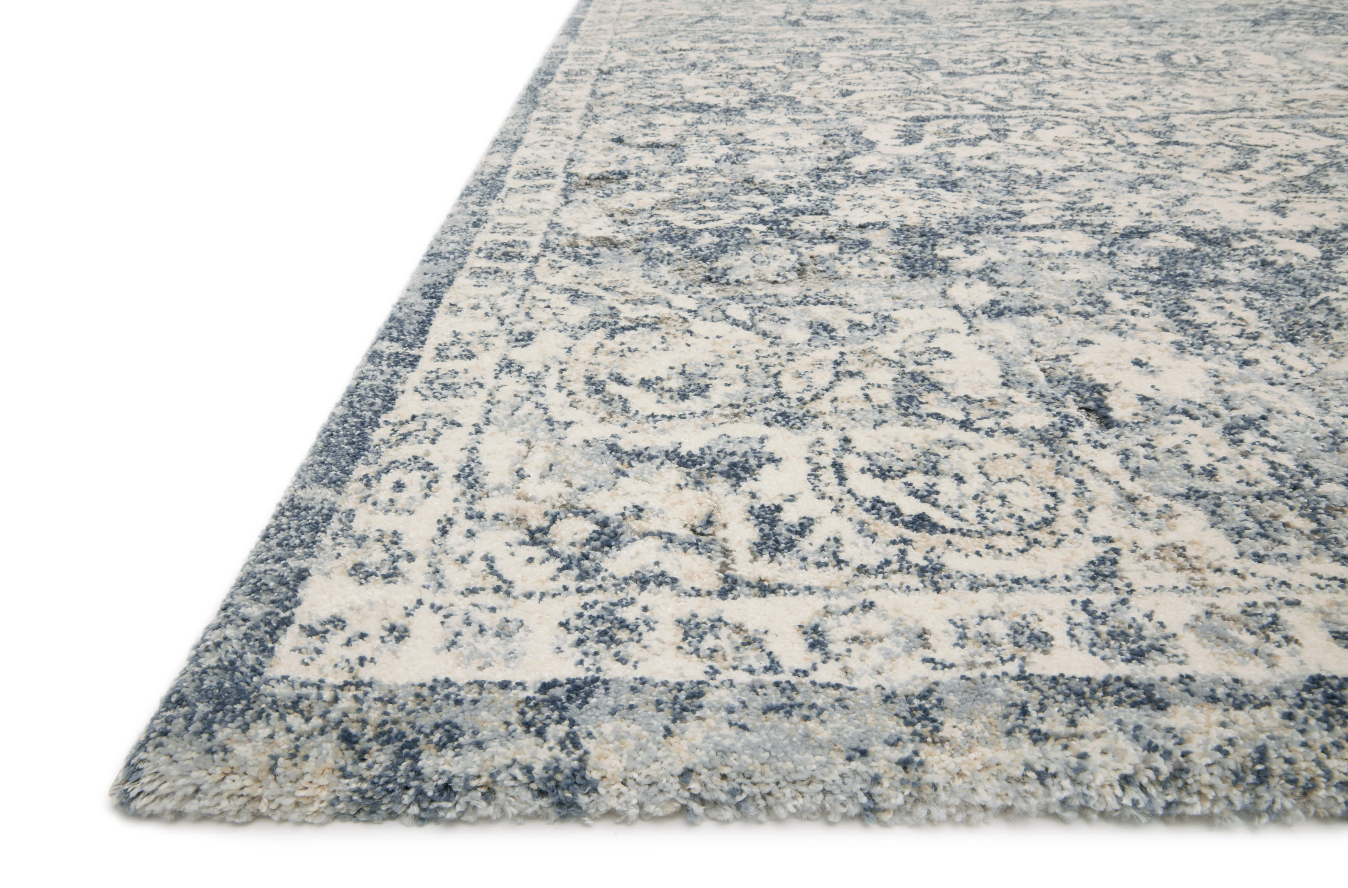 Theory Ivory / Blue Rug - Image 2