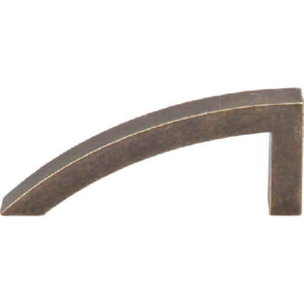 Top Knobs TK35 Sloped Cabinet Pull 3-7/8" Center to Center - Image 1