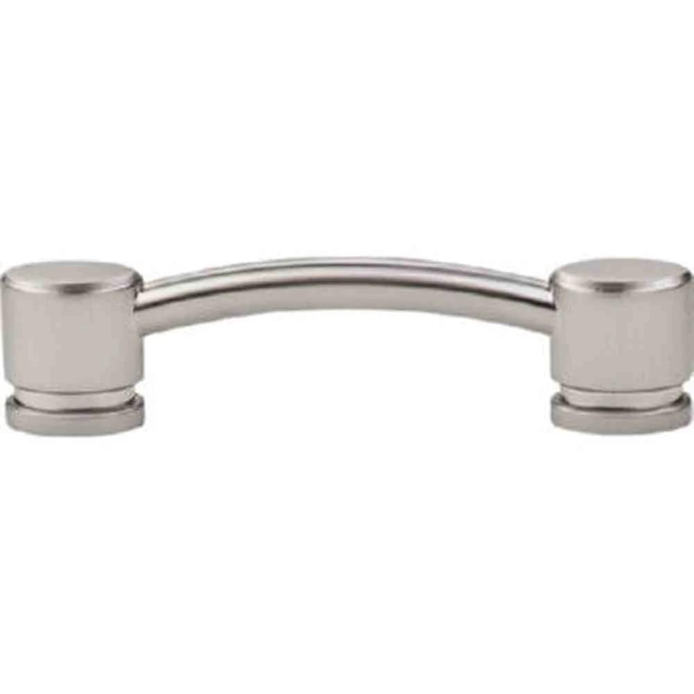 Top Knobs TK63 Oval Thin Cabinet Pull 3-3/4" Center to Center - Image 1