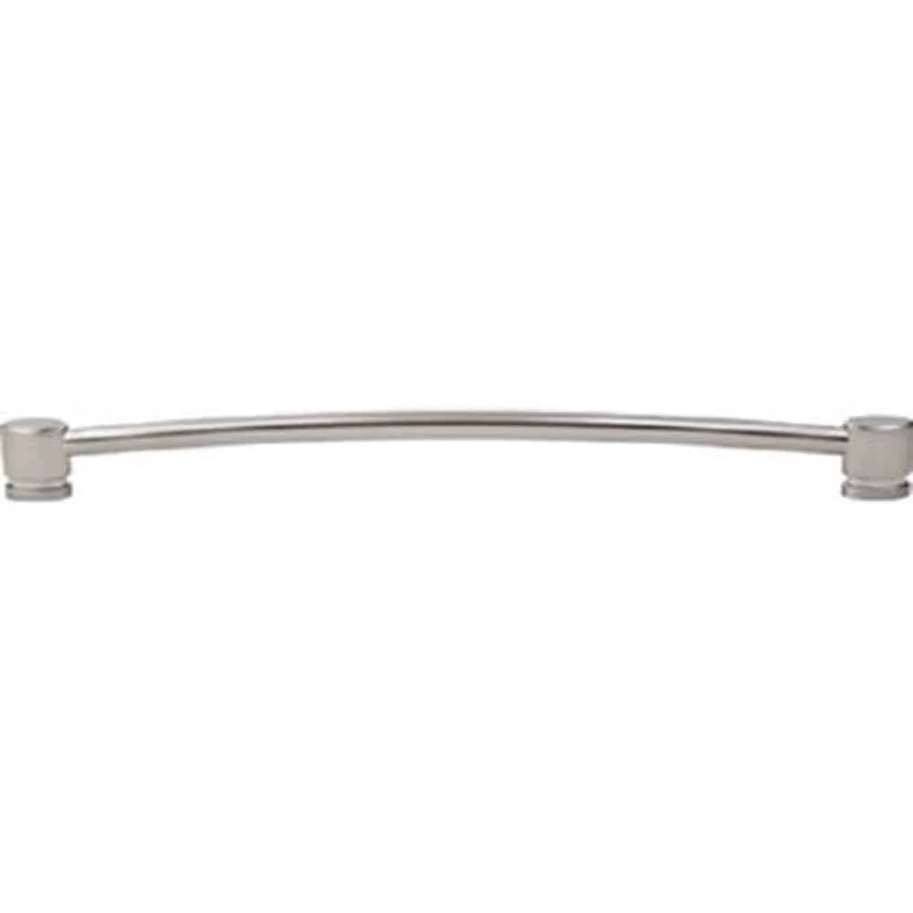 Top Knobs TK66 Oval Thin Cabinet Pull 12" Center to Center - Image 1