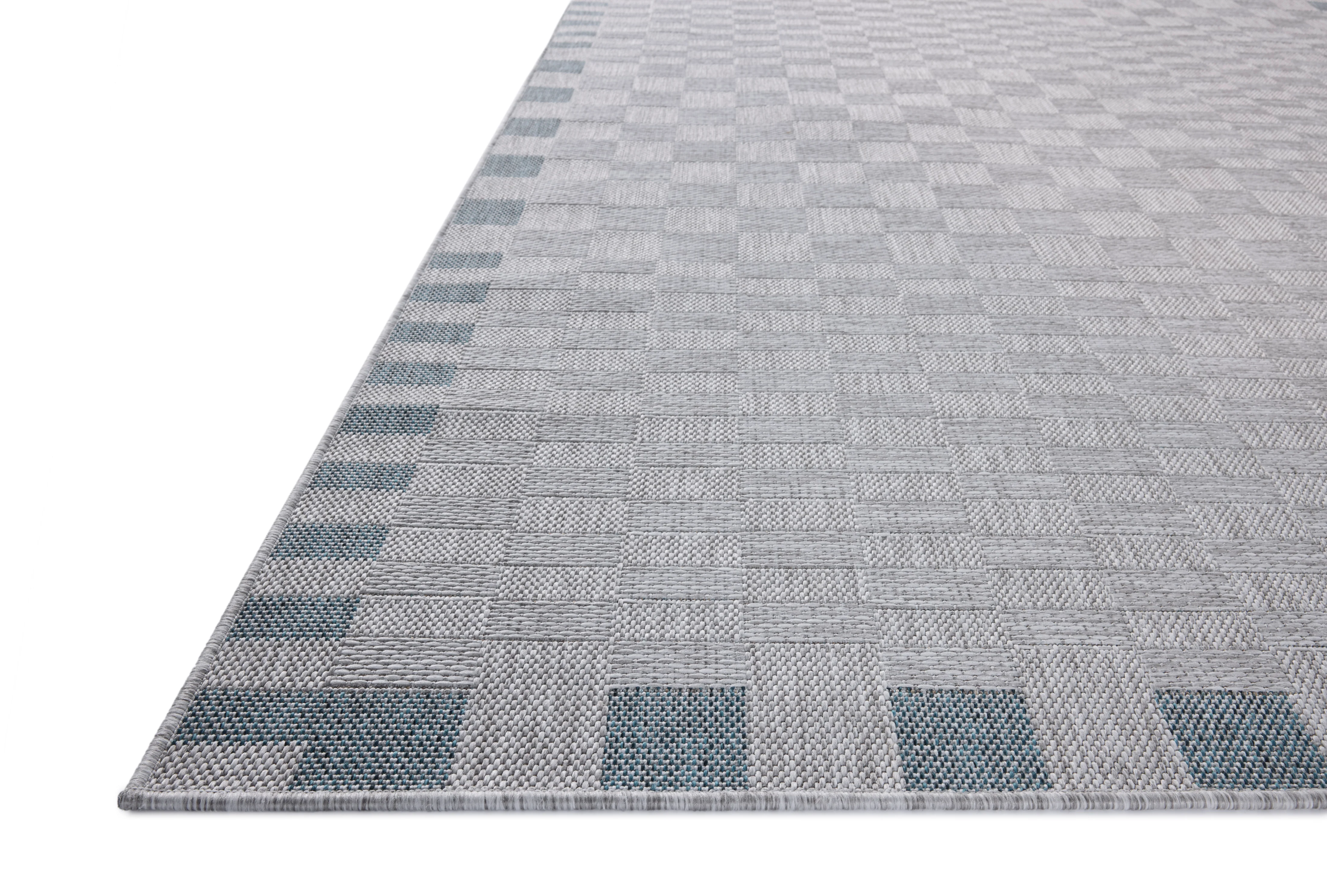 Amber Lewis x Loloi Topanga Grey/Blue Rug - Image 3