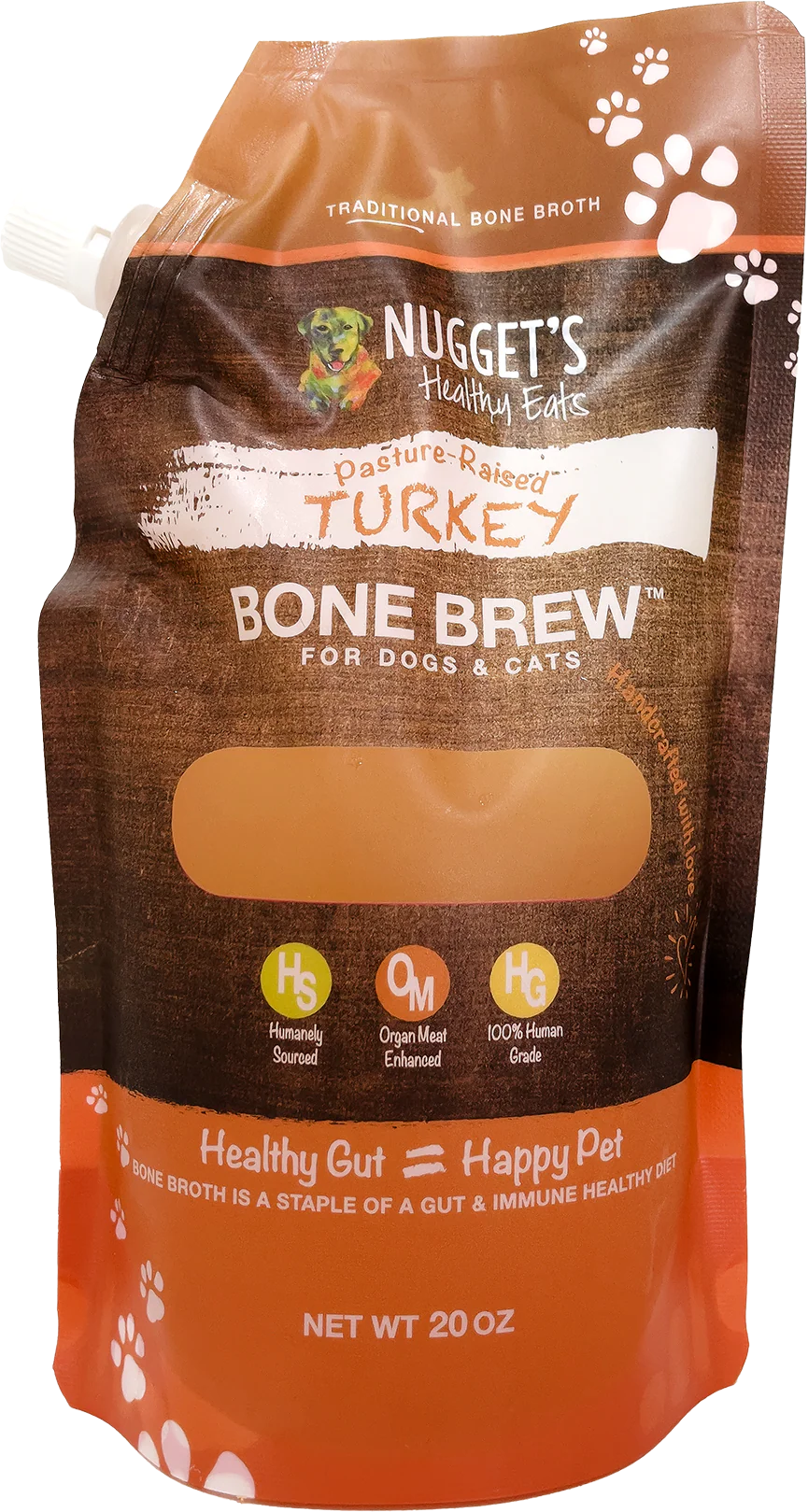 Nuggets Healthy Bone Brew 20oz Turkey - Image 1