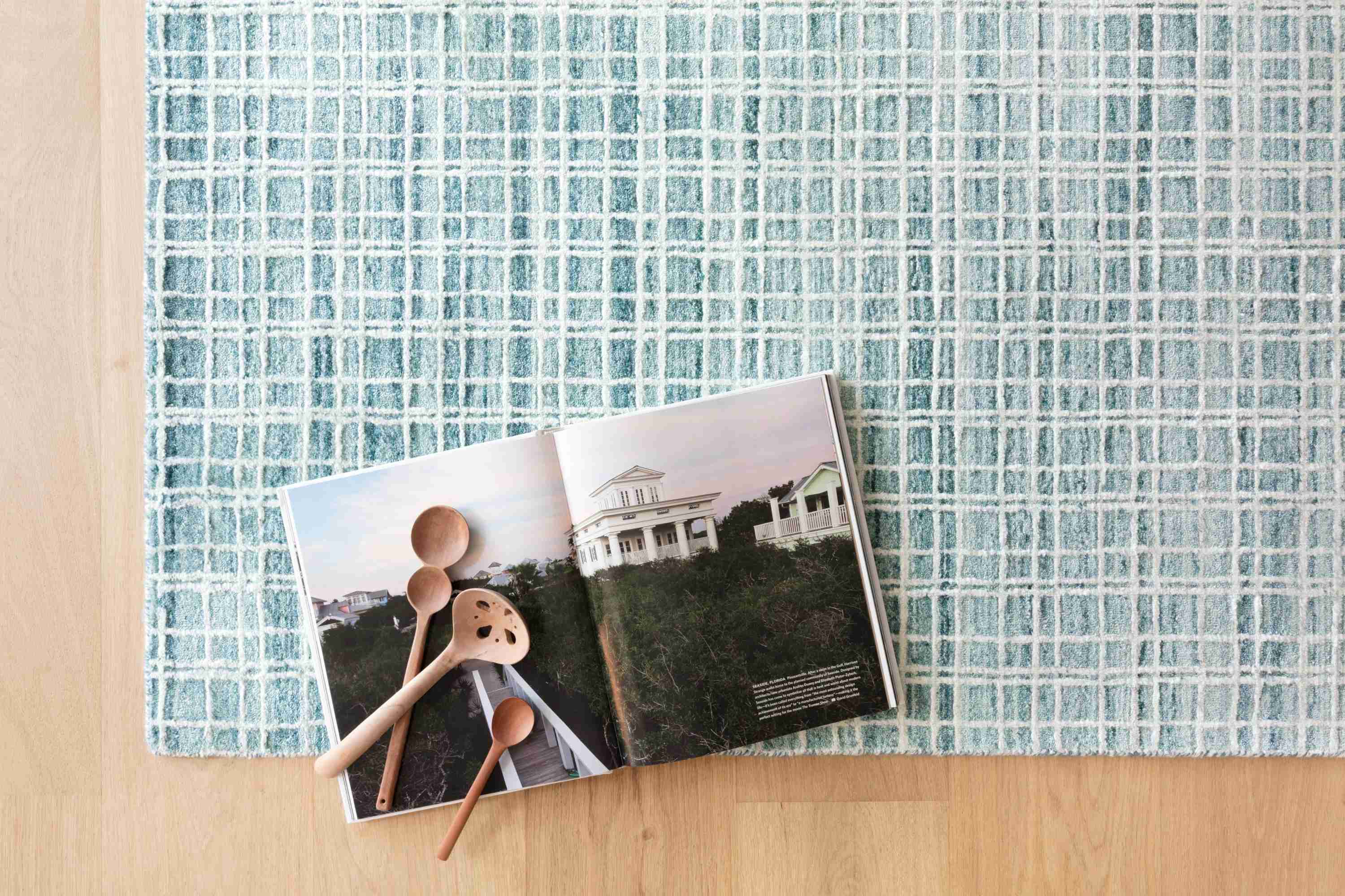 Urbana Aqua Rug - Image 3