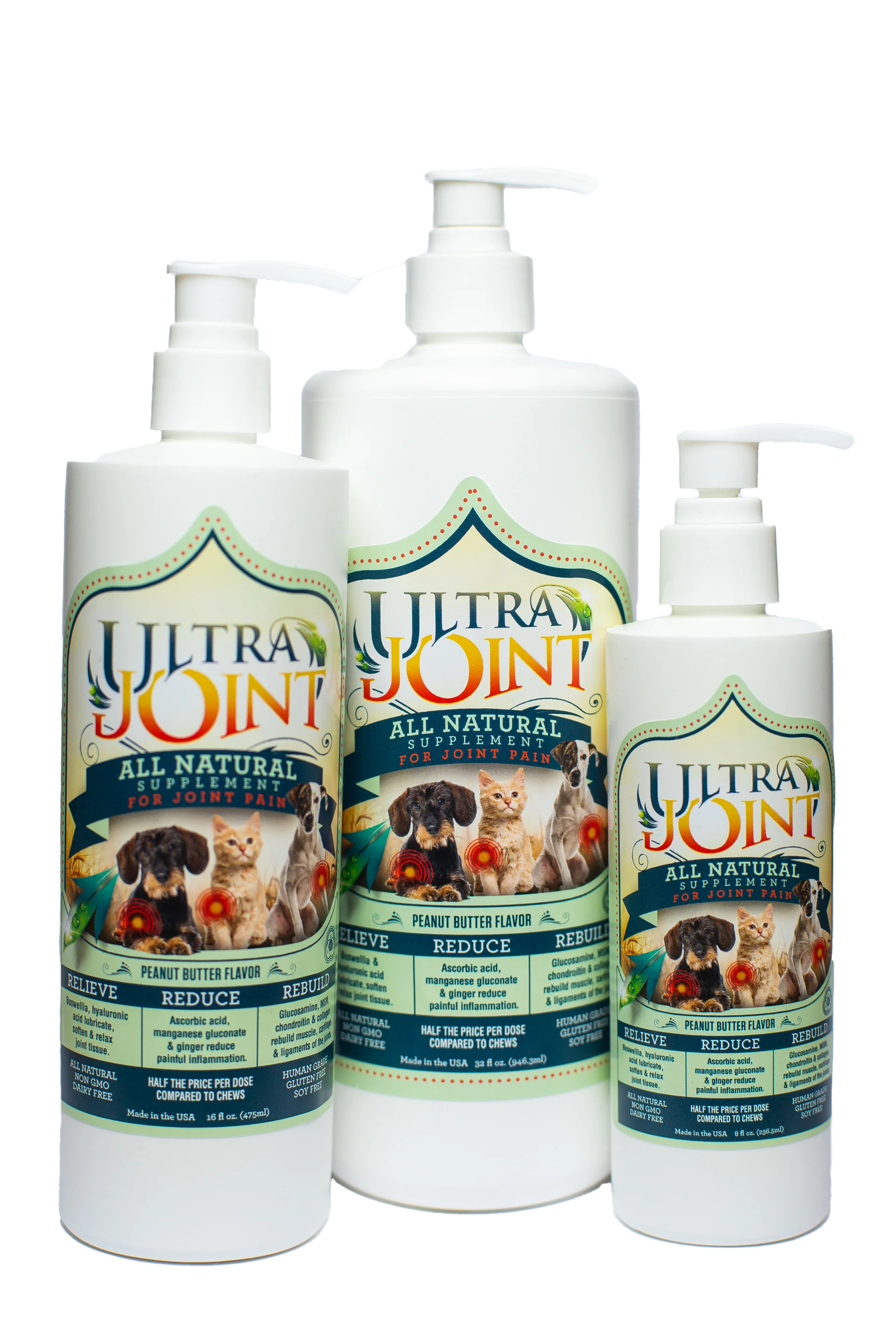 Ultra Joint Supplement for Dogs and Cats 8oz - Image 1