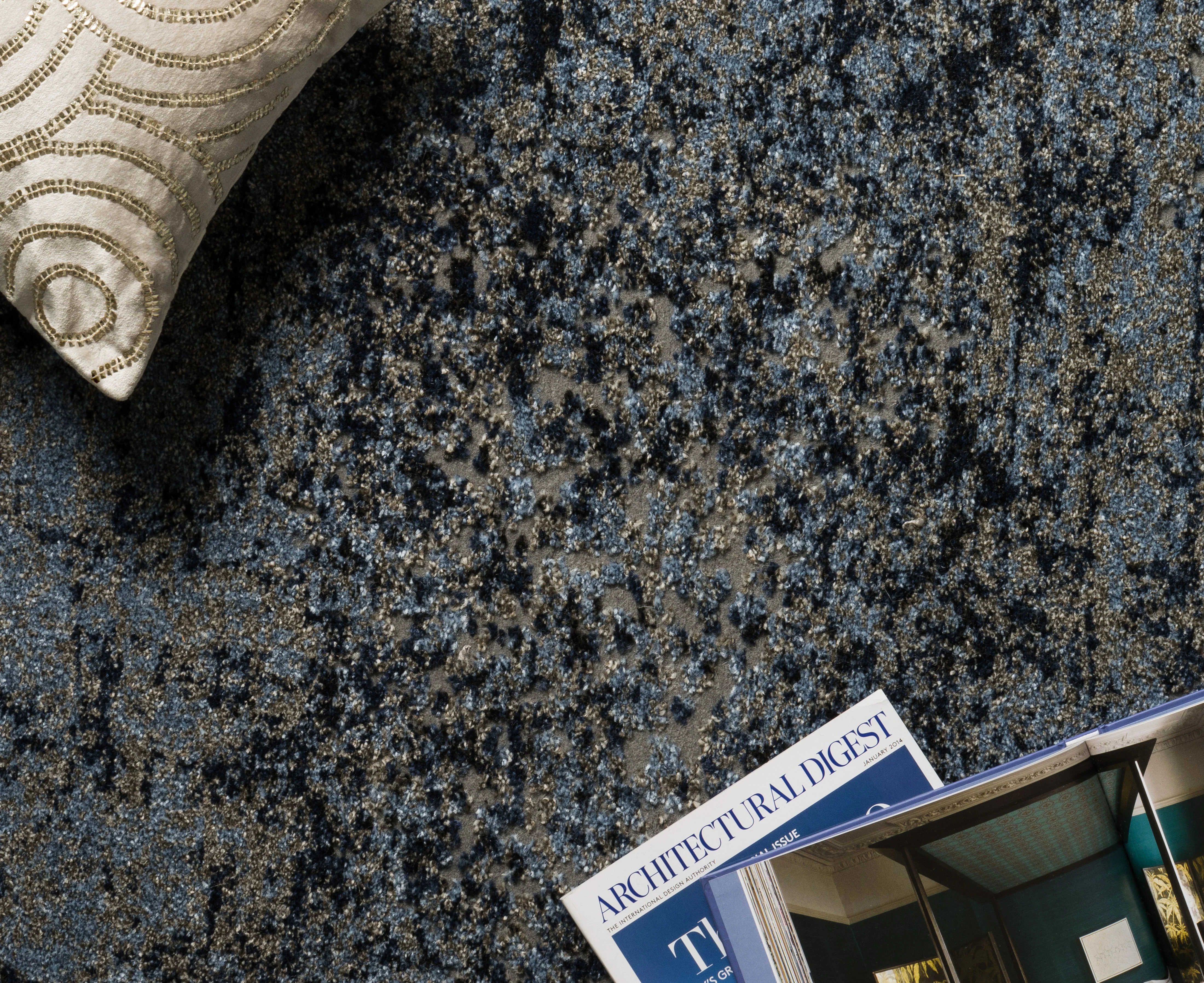 Viera Grey / Navy Rug - Image 3