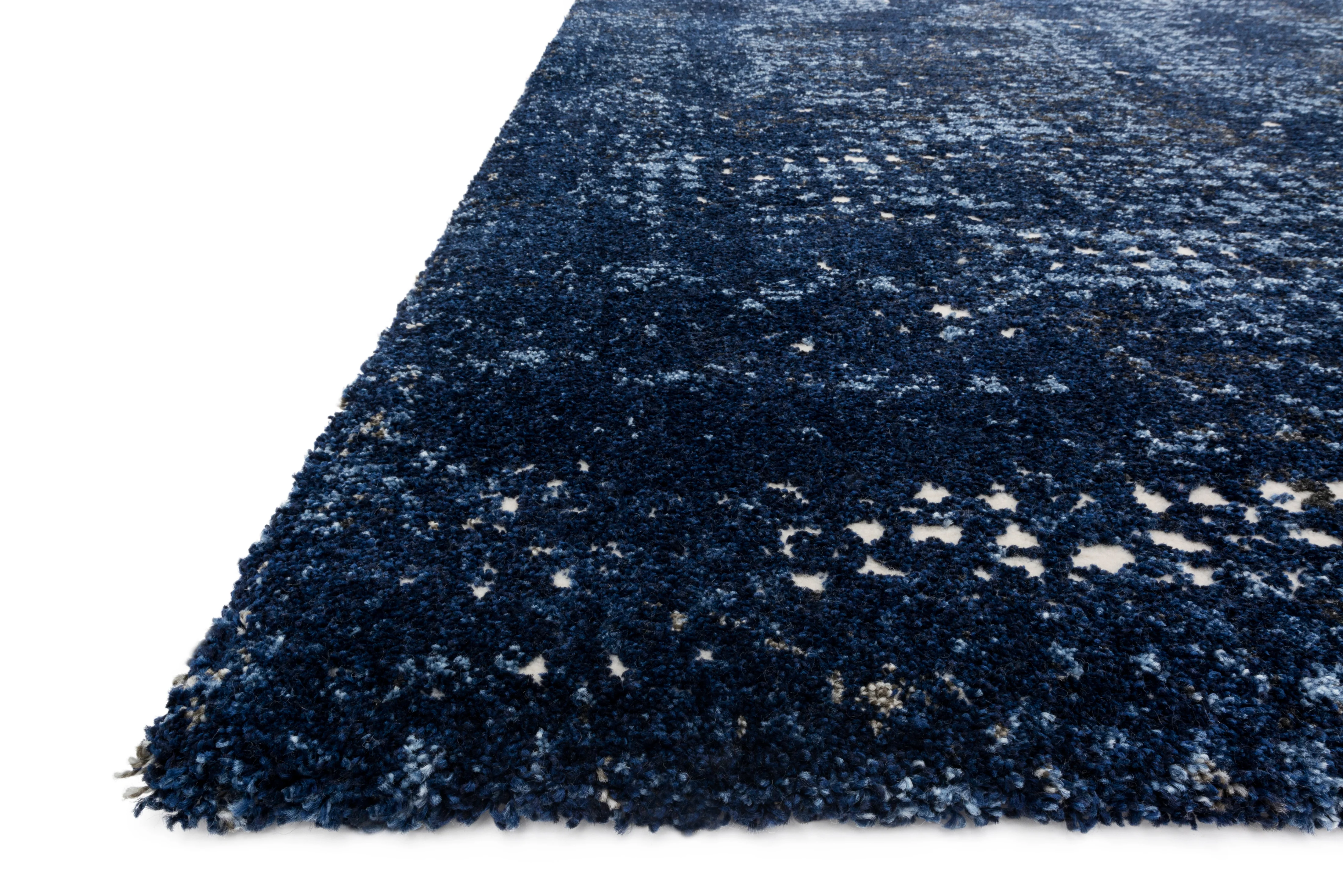 Viera Dark Blue / Light Blue Rug - Image 2