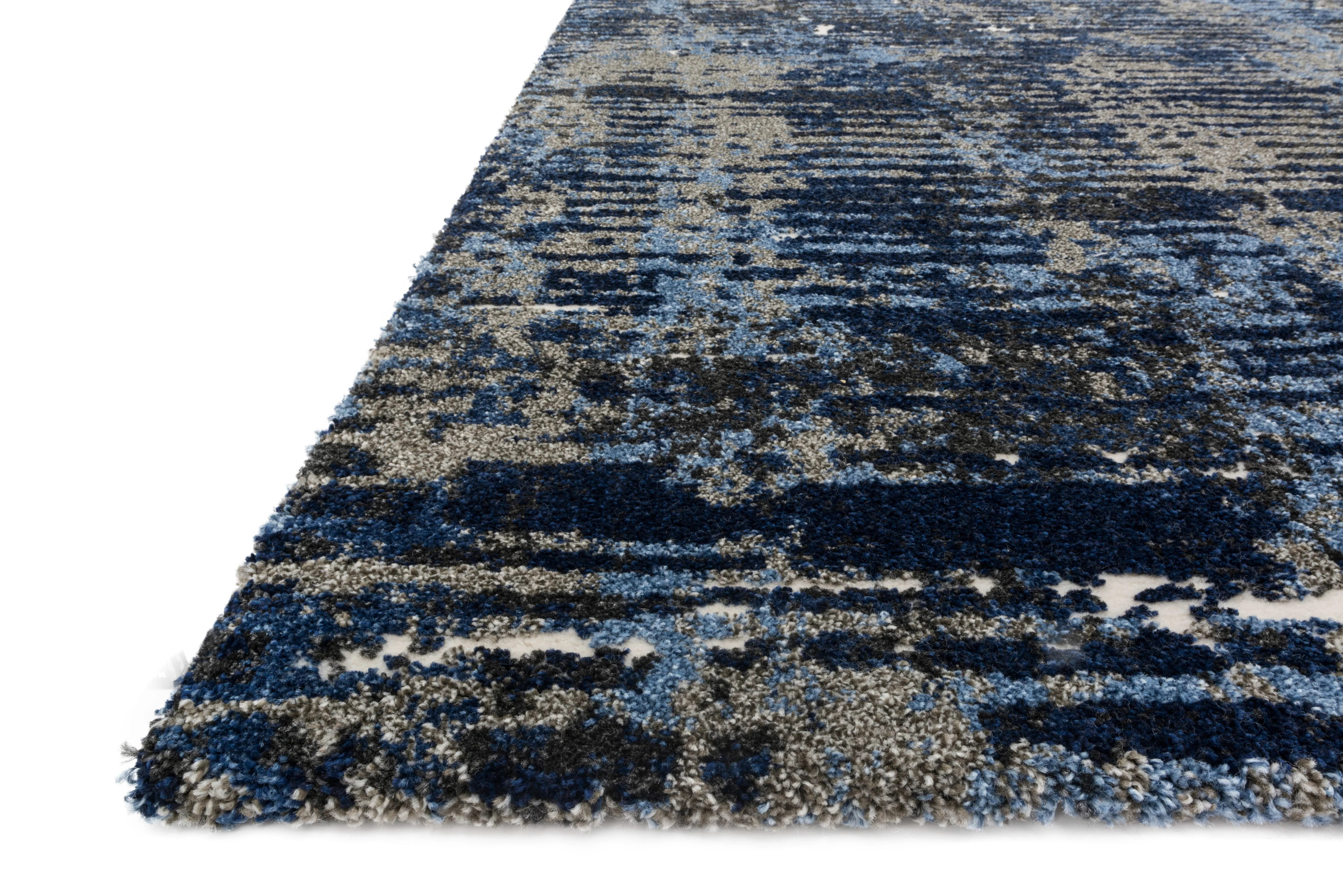 Viera Dark Blue / Grey Rug - Image 2