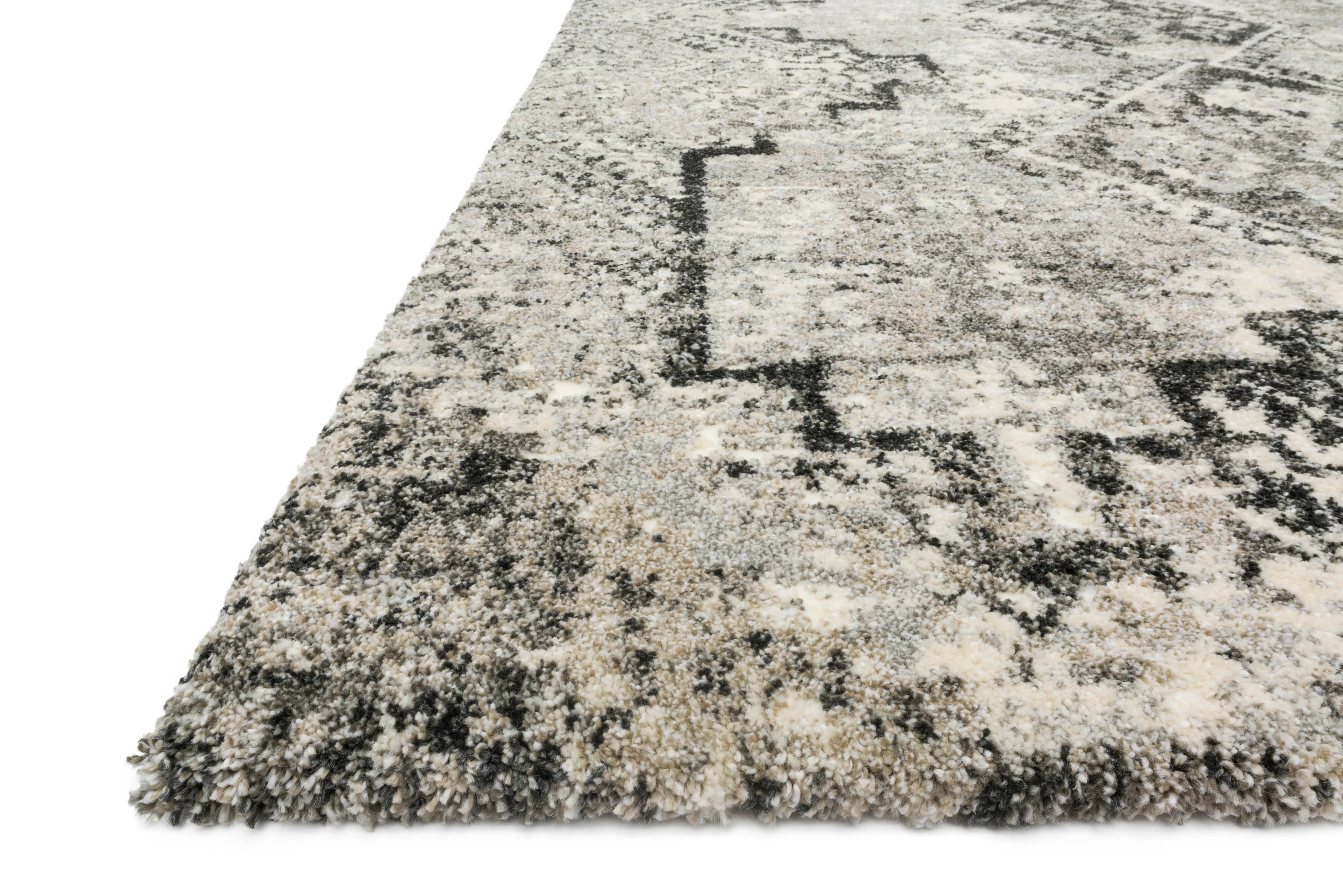 Viera Grey / Black Rug - Image 2
