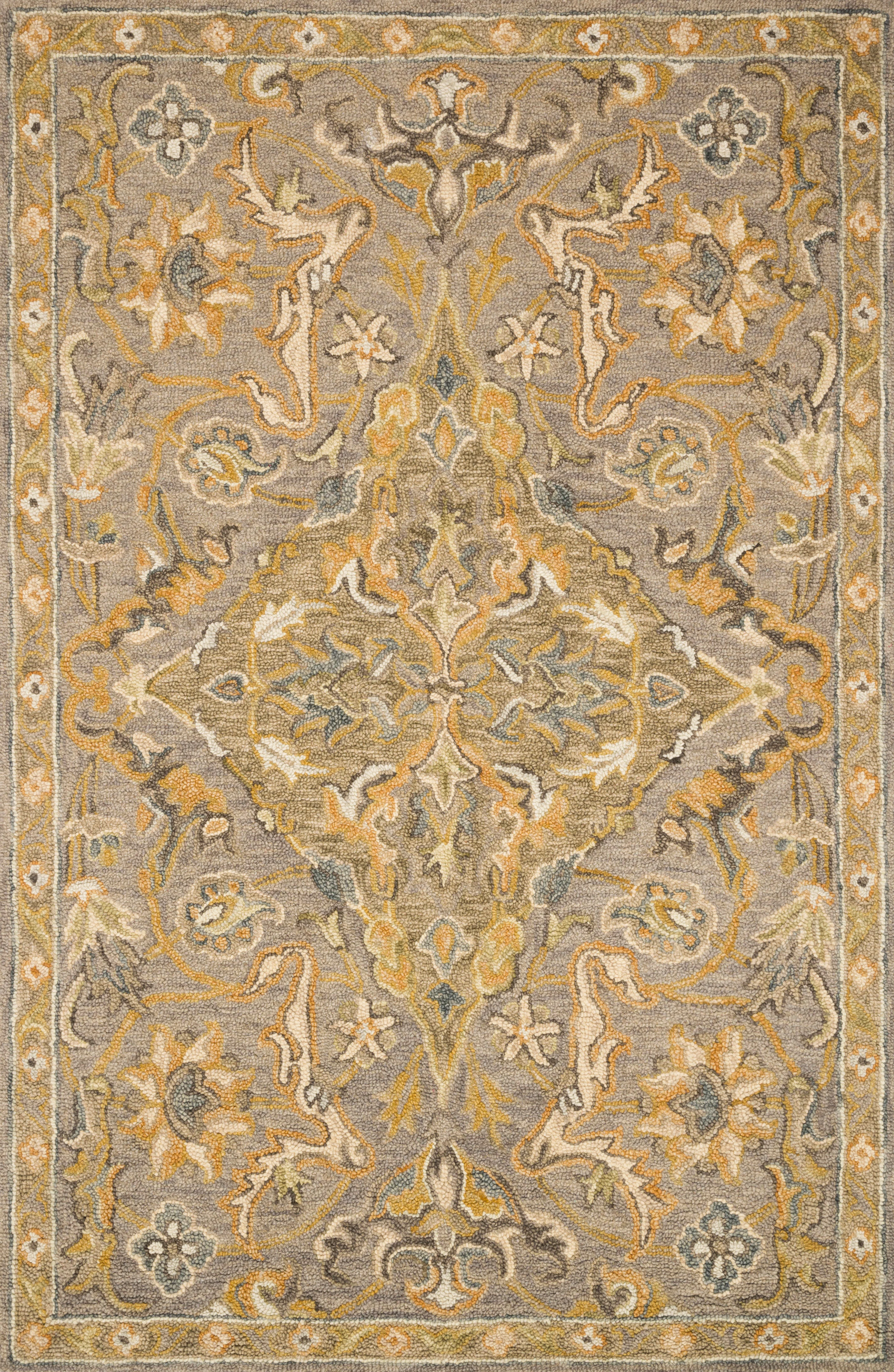 Victoria Grey / Multi Rug