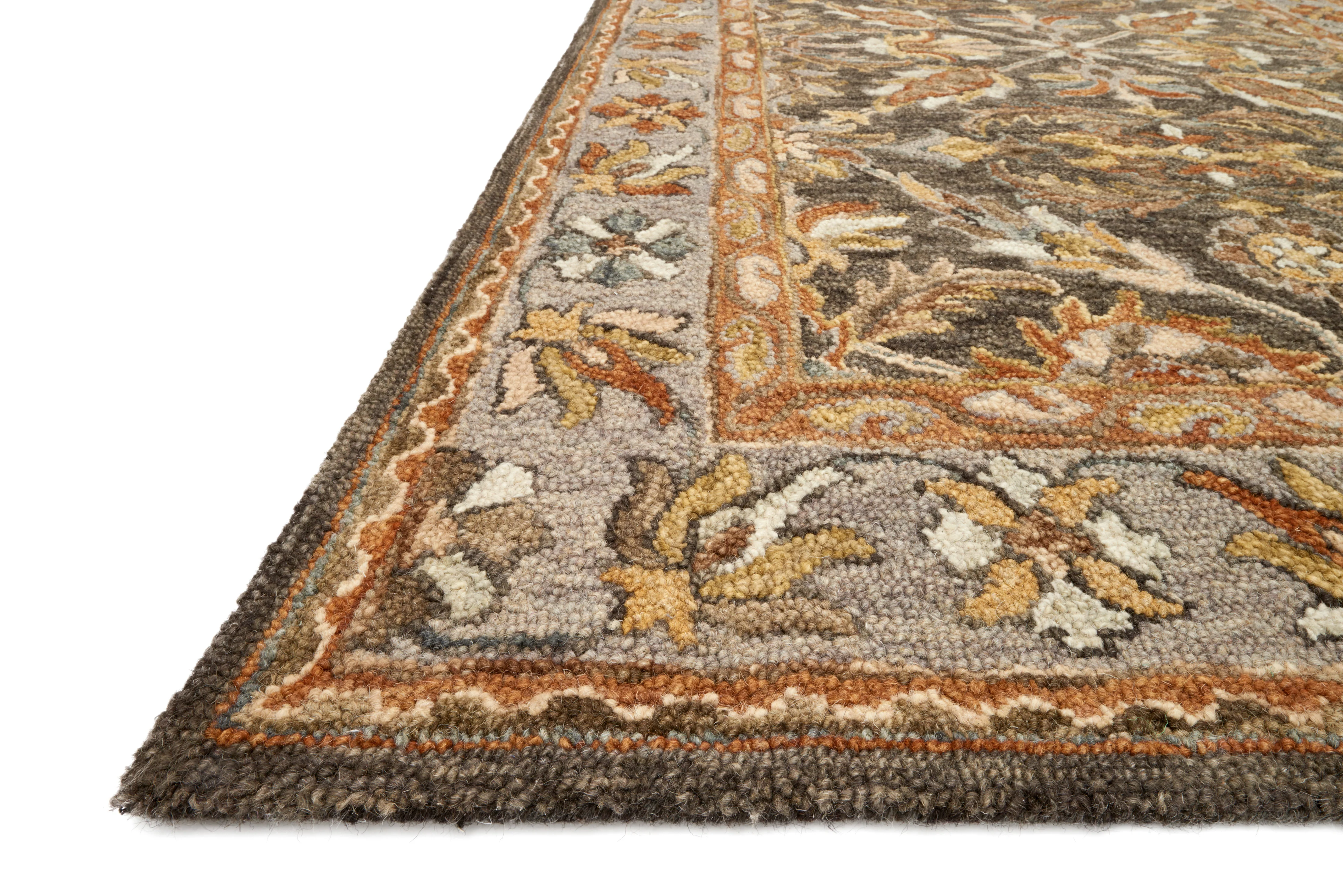 Victoria Dk Taupe / Grey Rug - Image 2