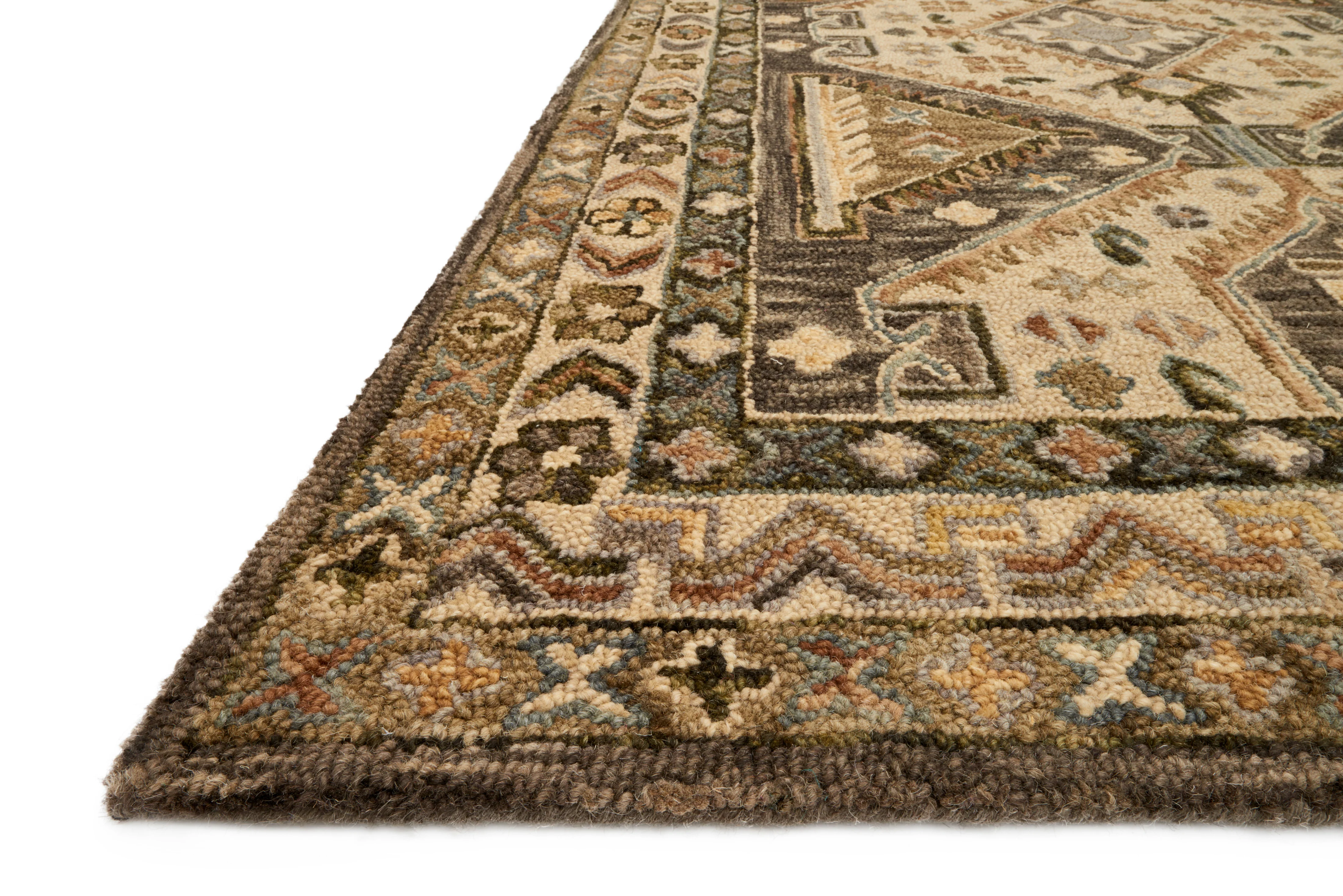 Victoria Walnut / Beige Rug - Image 2