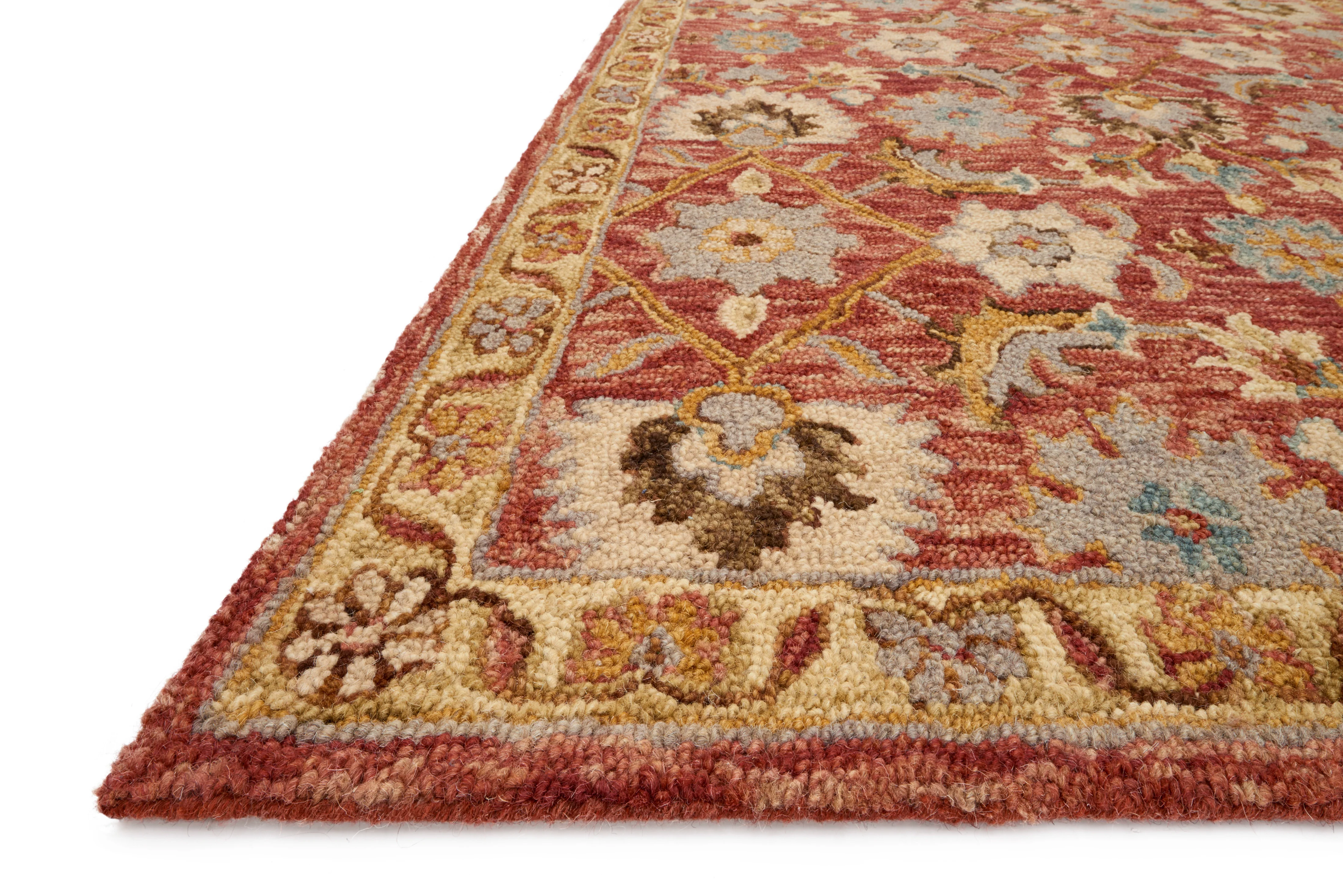 Victoria Terracotta / Gold Rug - Image 2