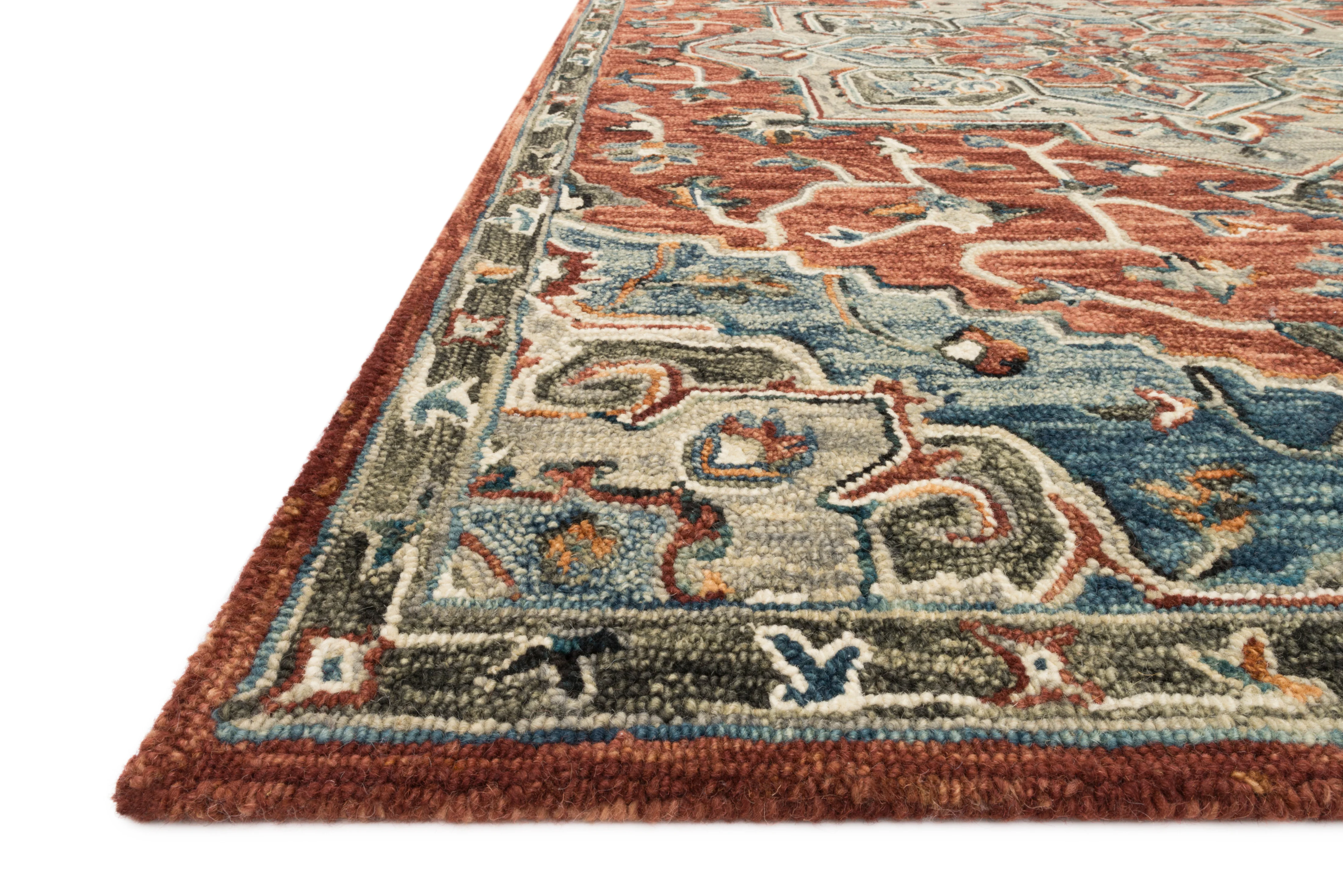 Victoria Red / Multi Rug - Image 2