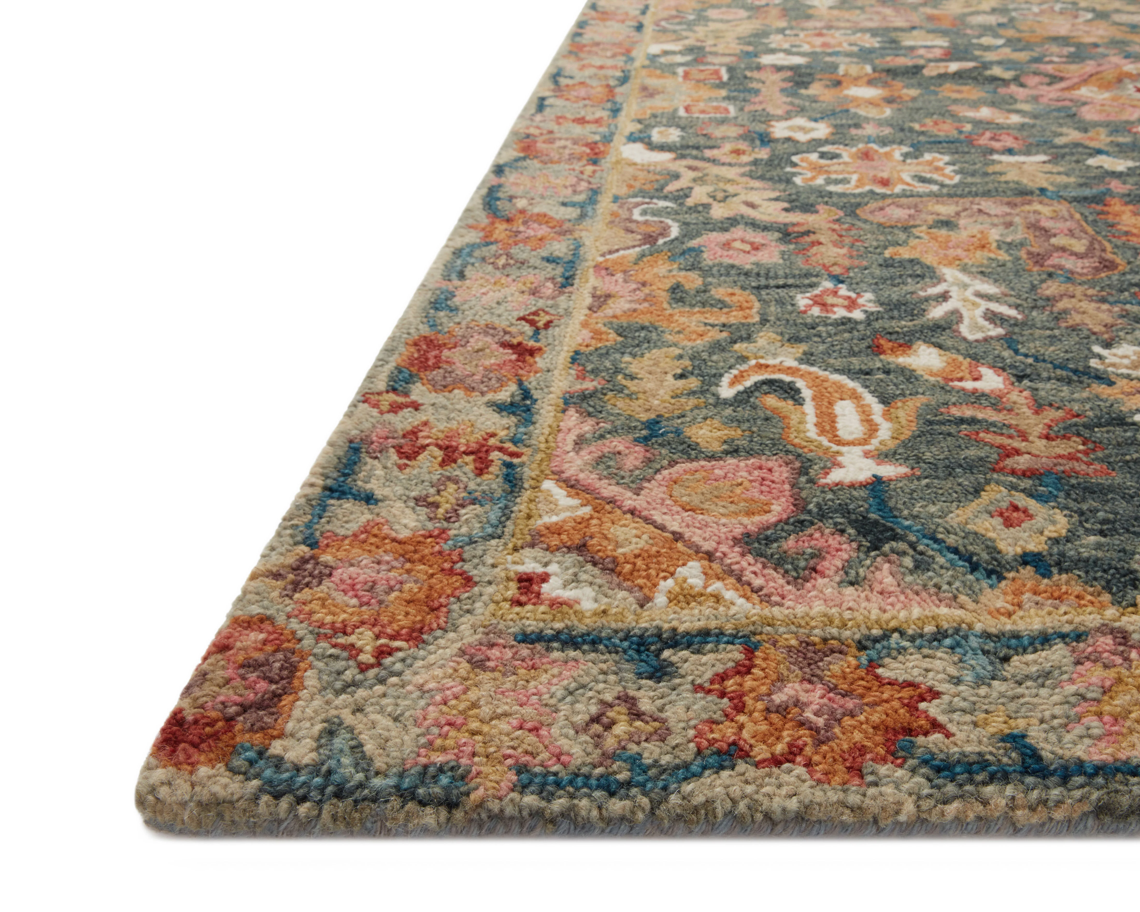 Victoria Navy / Multi Rug - Image 2