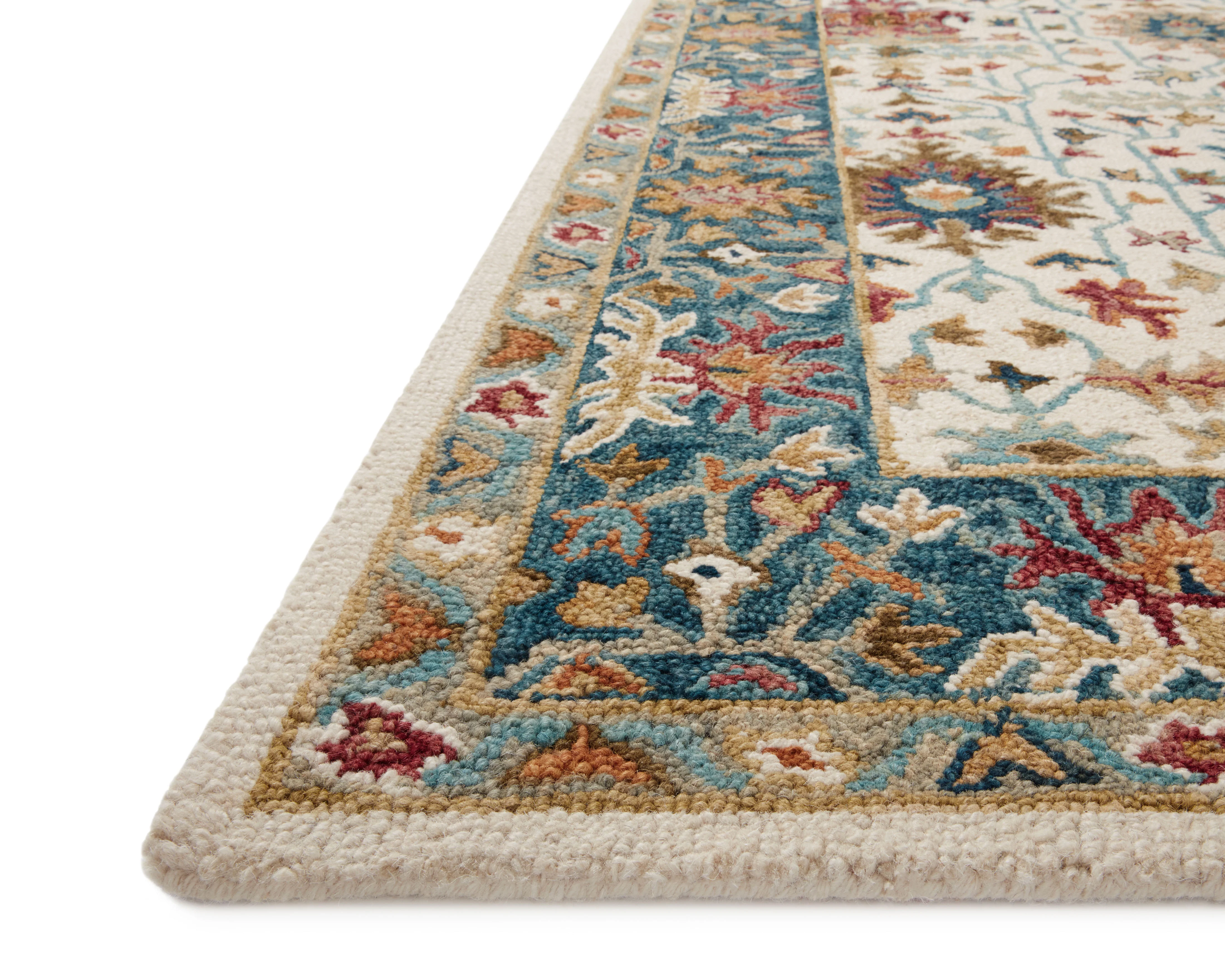 Victoria Ivory / Sky Rug - Image 2