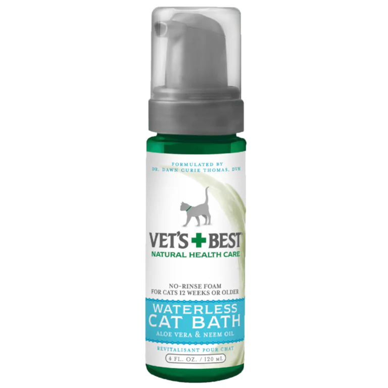 Vet’s Best Waterless Cat Bath 4oz - Image 1
