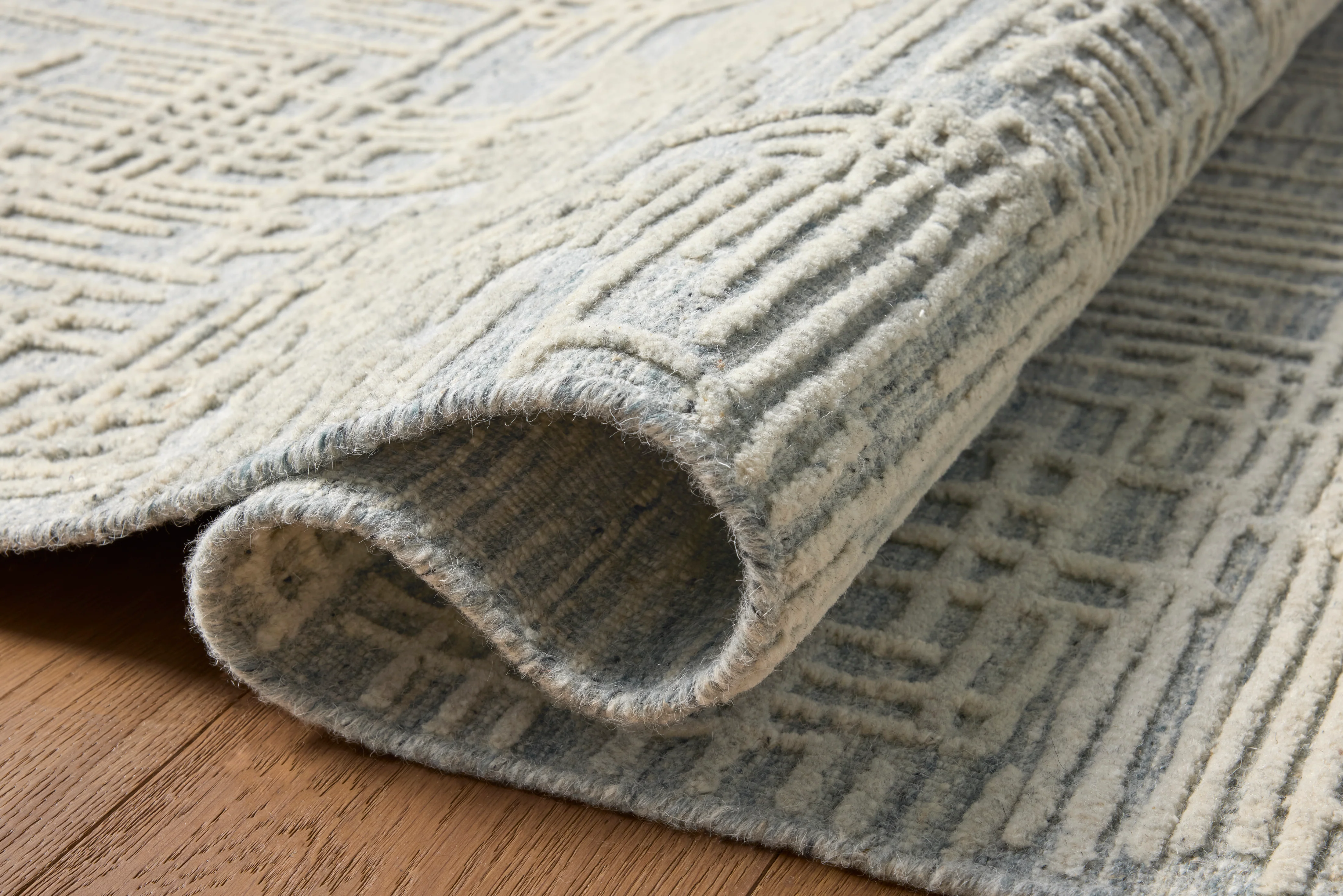Woodriff Blue / Bone Rug - Image 2