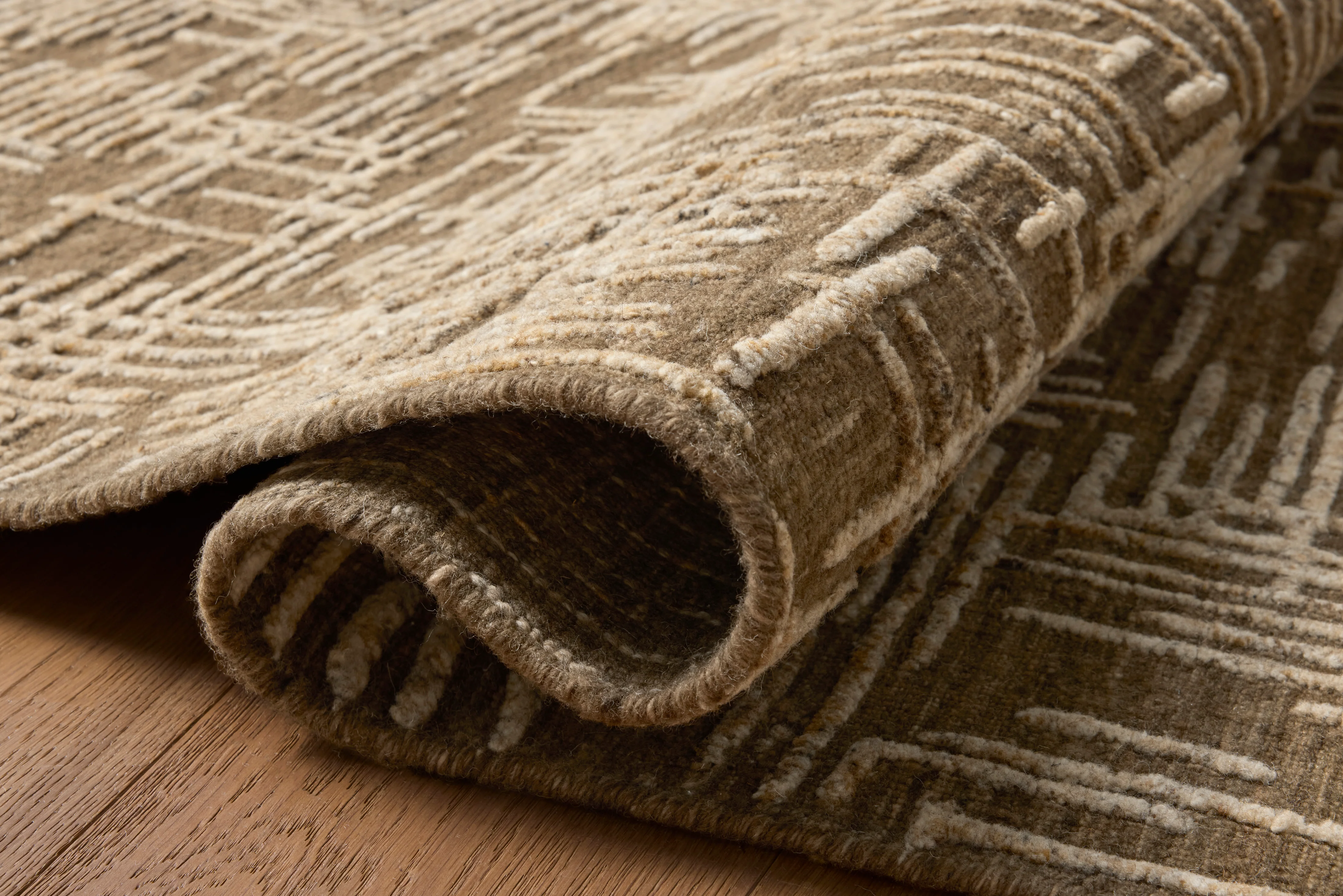 Woodriff Tobacco / Natural Rug - Image 2