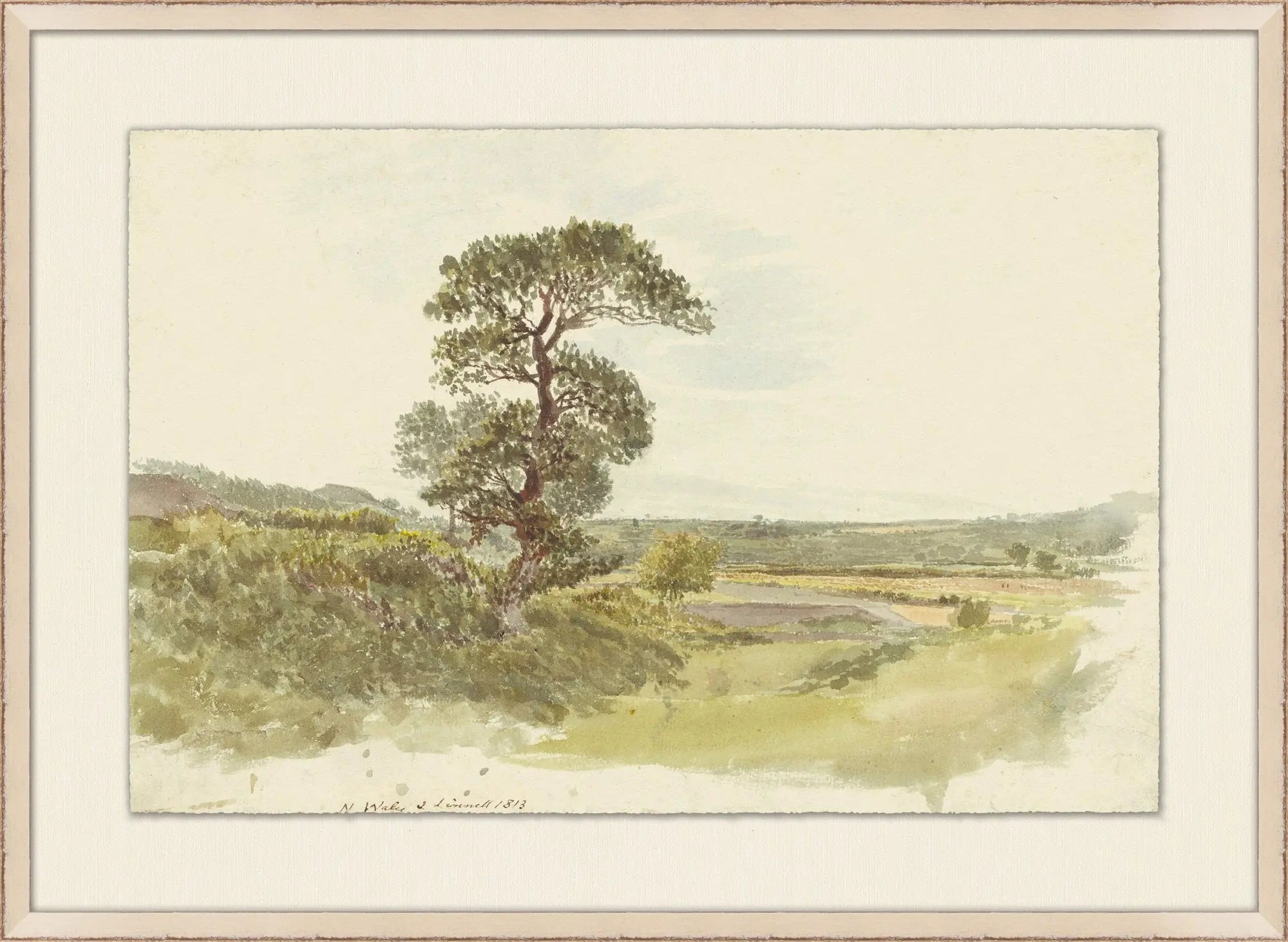 Scenic Rural Sketch - Image 1