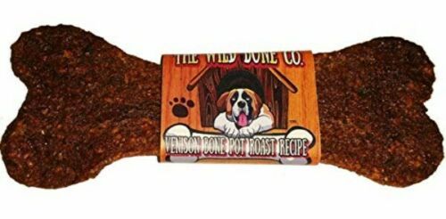 The Wild Bone Dog Treat 1oz Prairie Bison Bone - Image 1