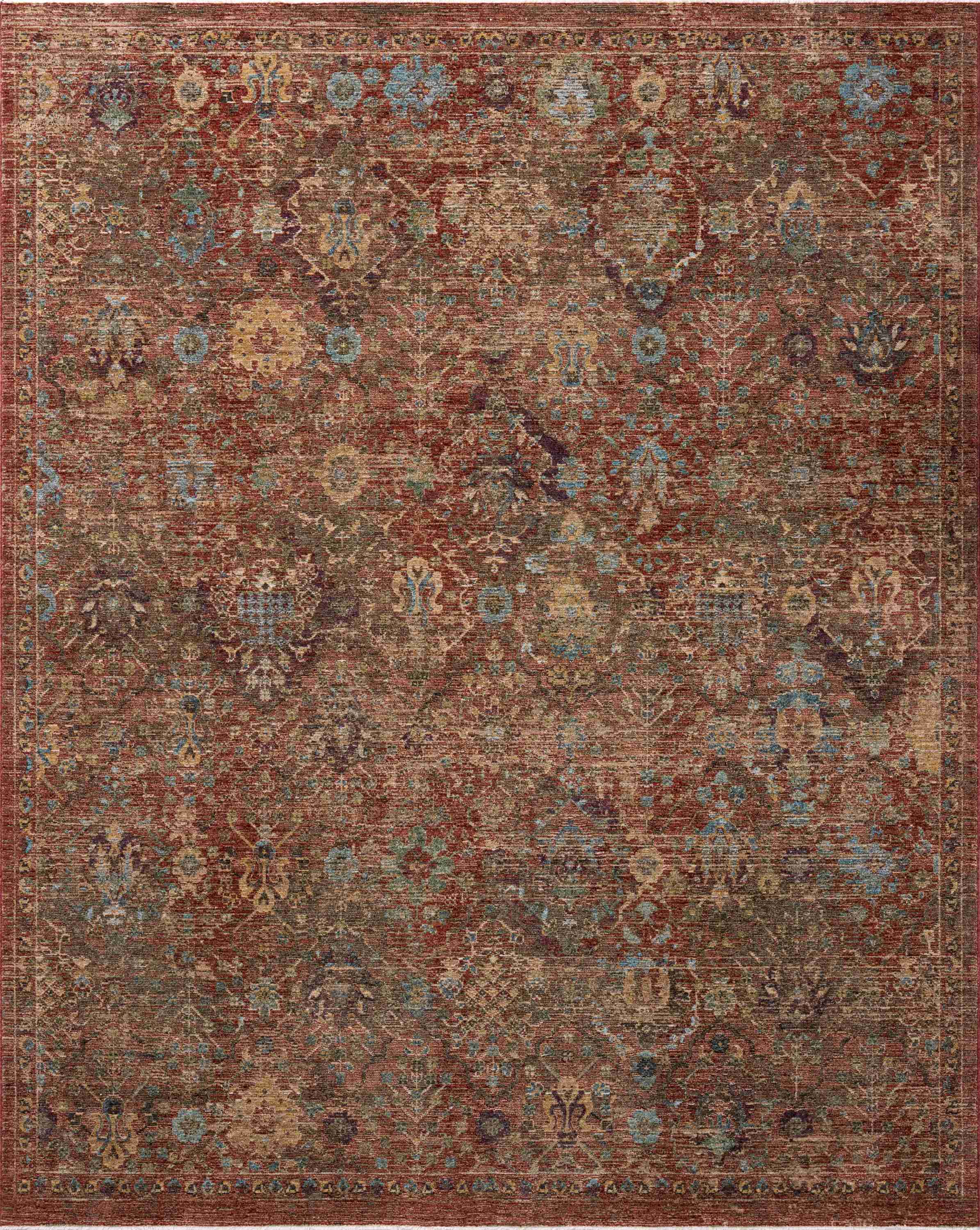 Winchester Rust / Multi Rug