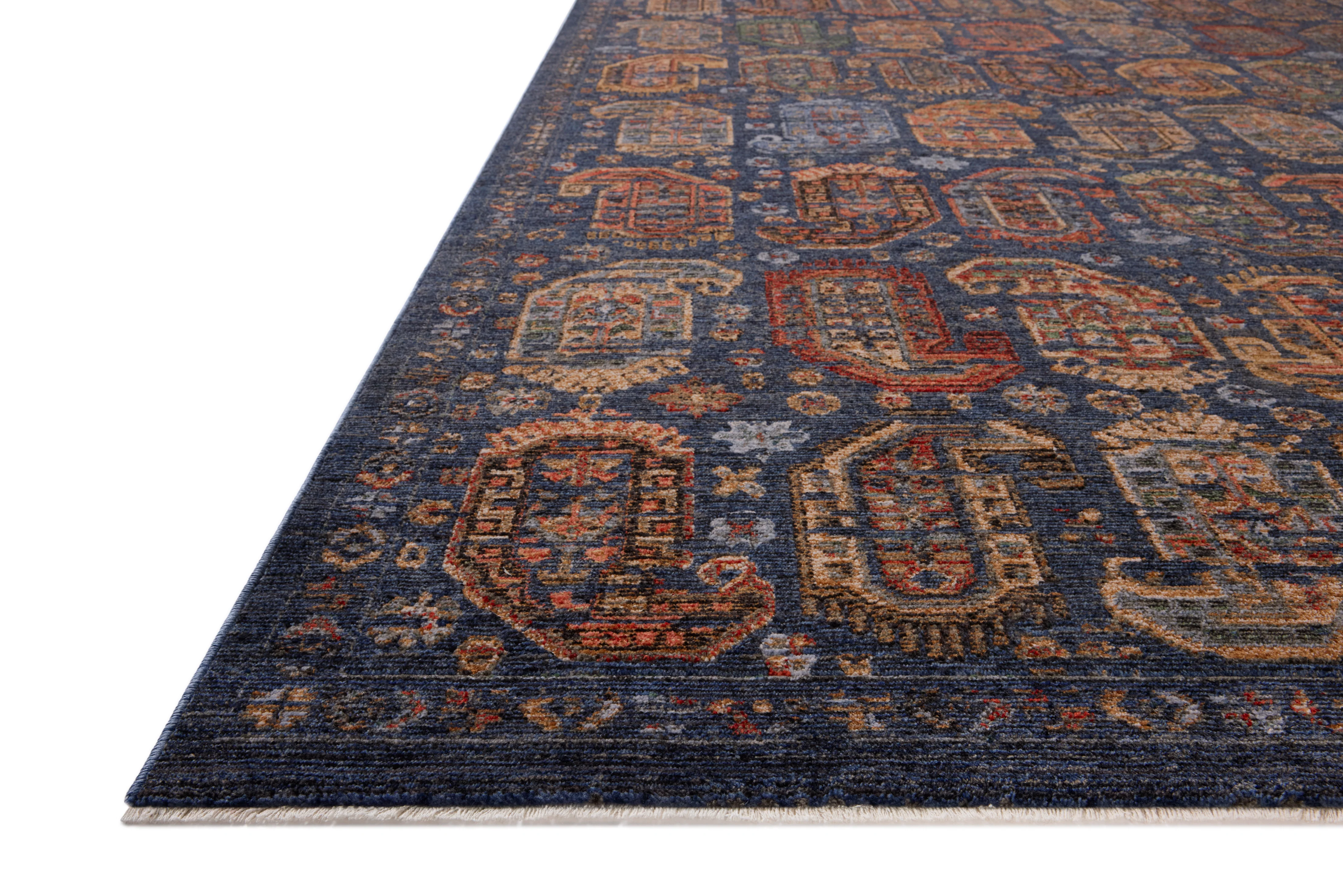 Winchester Navy / Multi Rug - Image 2