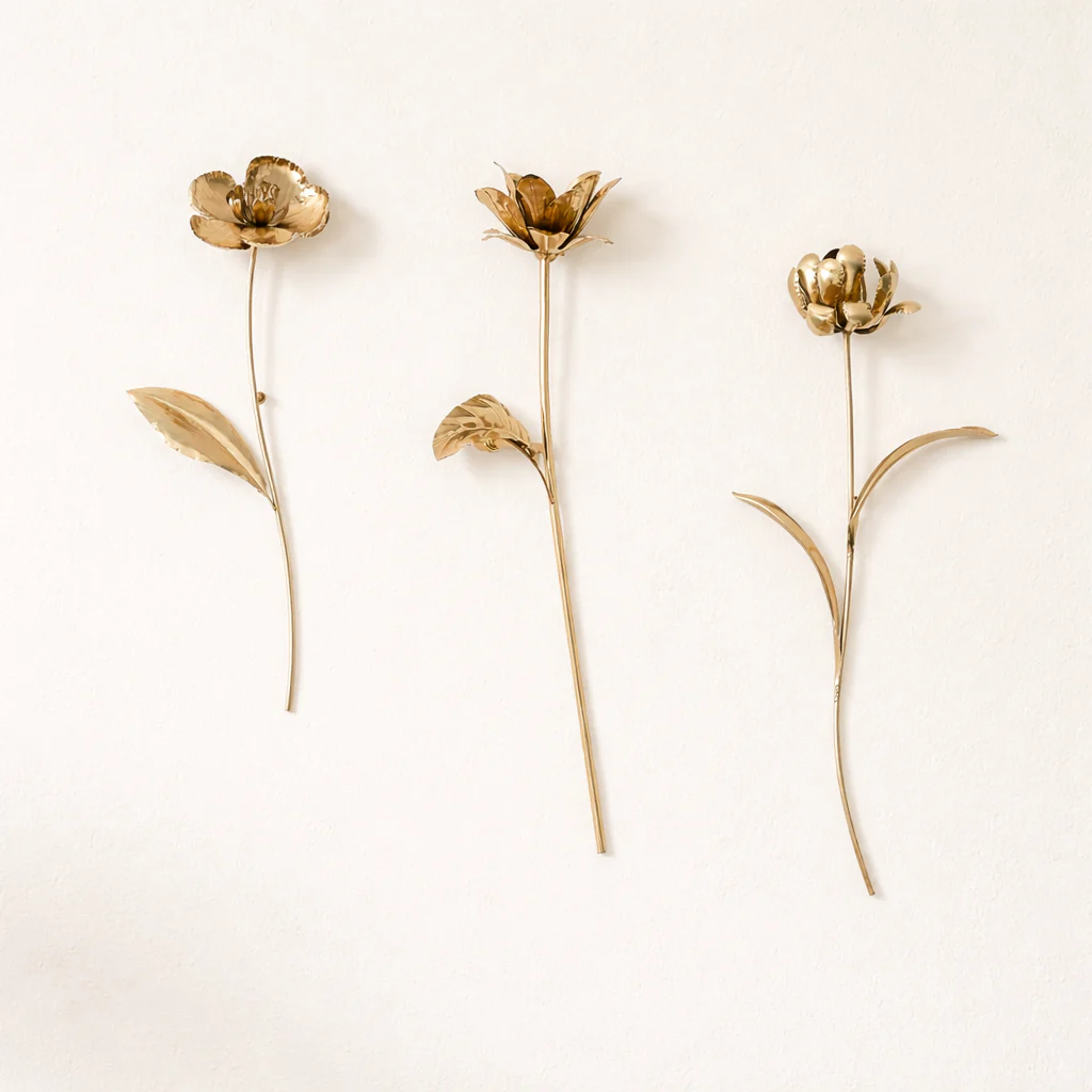 Botanical Wall Sculptures - Image 1