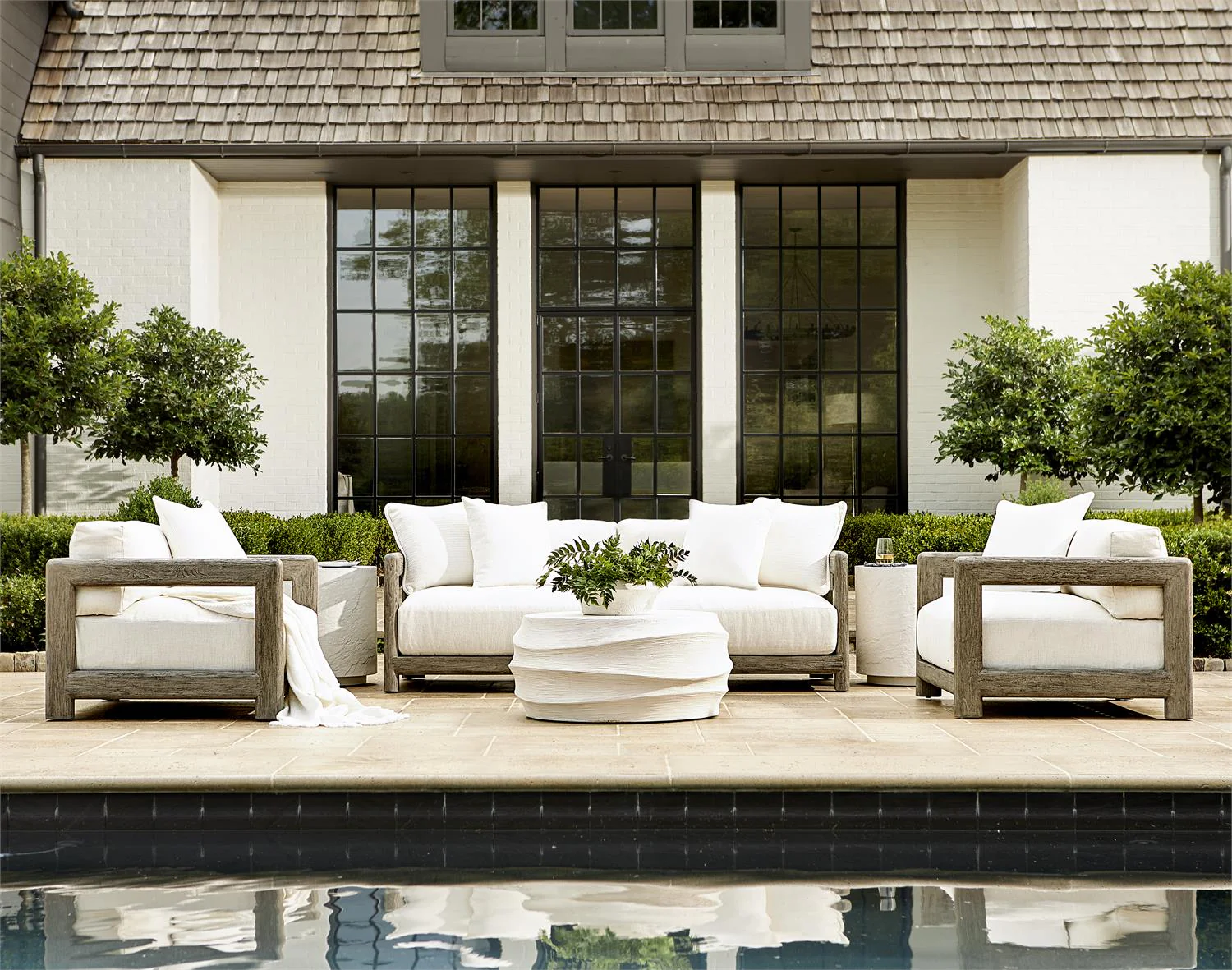 Oretta Outdoor Accent Table - Image 2