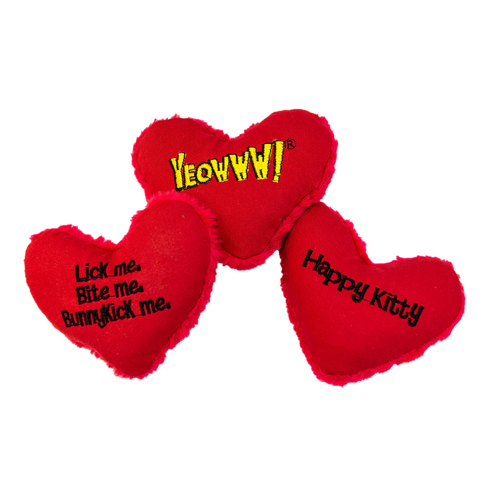 Yeowww! Hearrrt Attack Catnip Toy - Image 1
