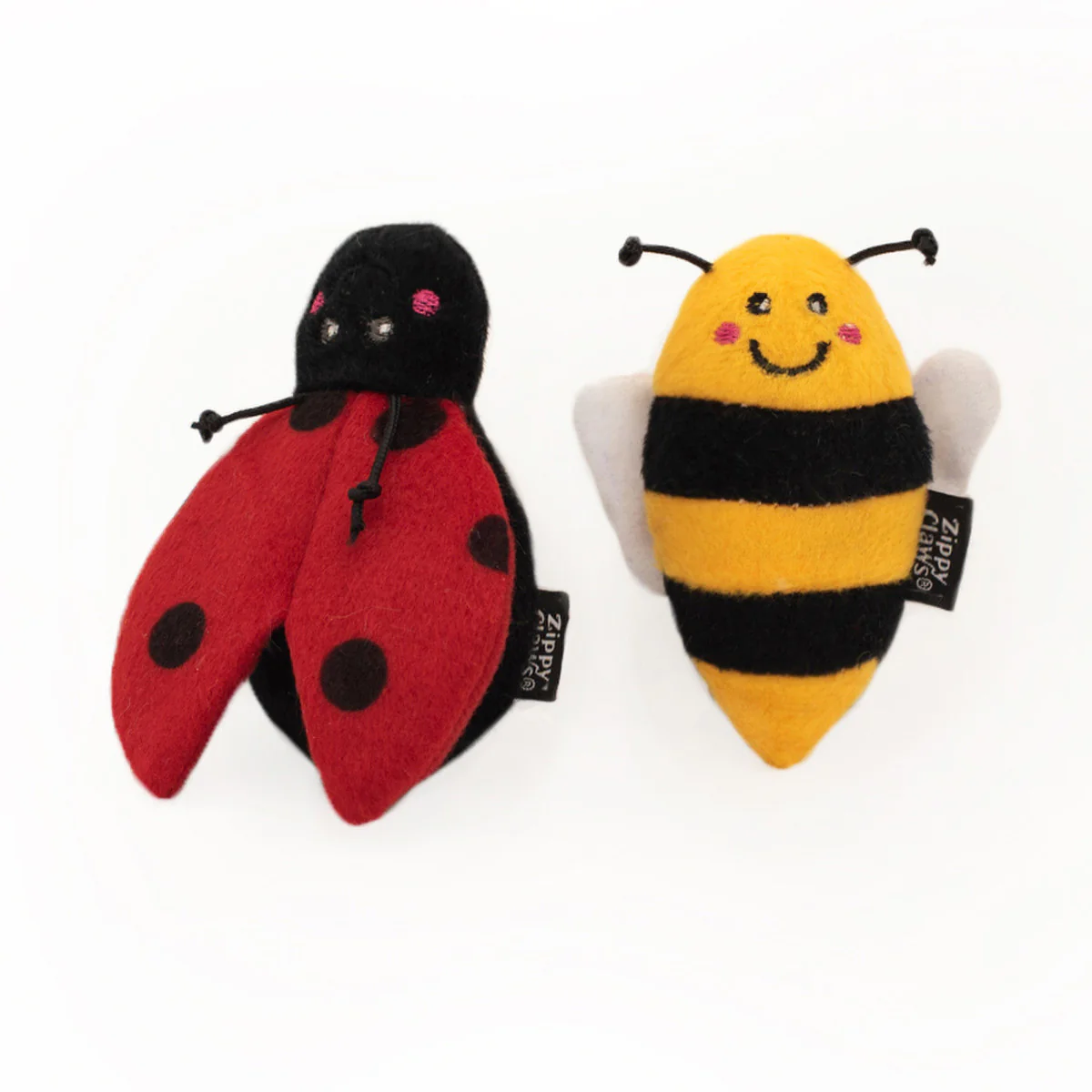 ZippyClaws 2-Pack - Ladybug and Bee - Image 1