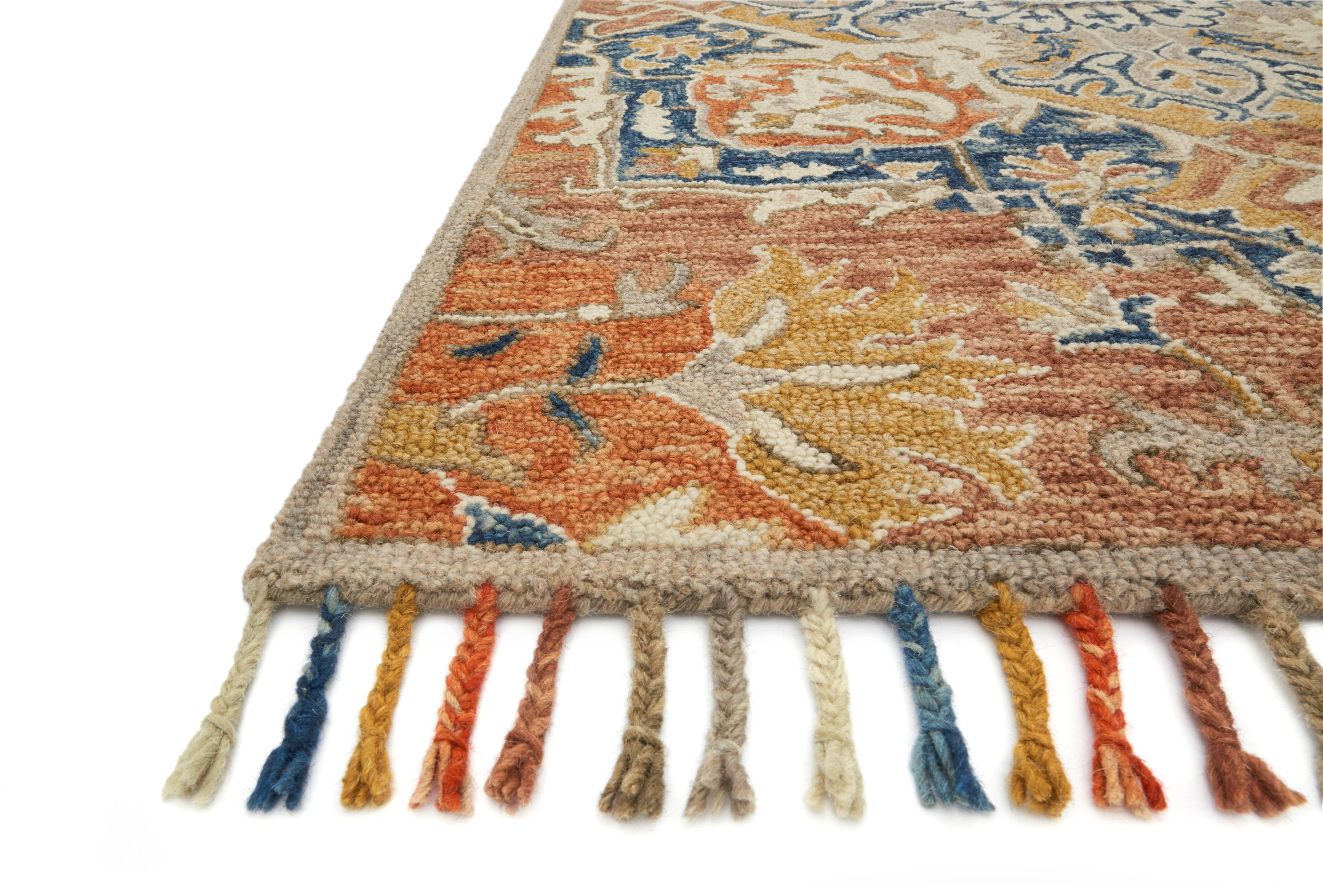 Zharah Rust / Blue Rug - Image 2