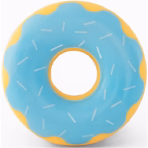 Zippypaws Zippytuff Donutz Durable Squeak Toy Flexible Tpr Free Shipping - Image 1