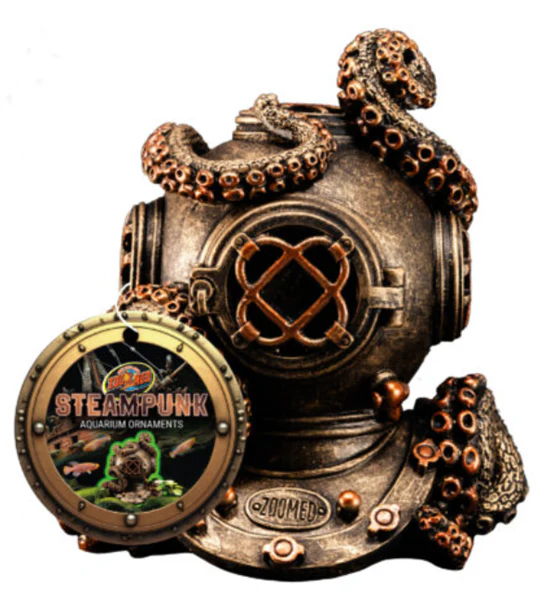 ZooMed Steampunk Ornament - Octohelmet - Image 1